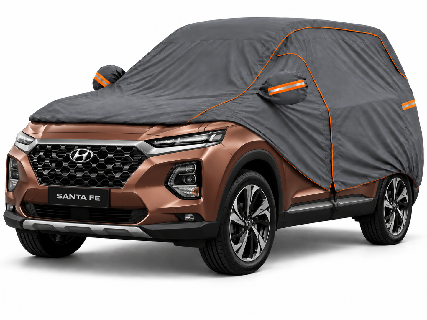 COBERTOR PARA HYUNDAI SANTA FE IMPERMEABLE ANTI UV - 1