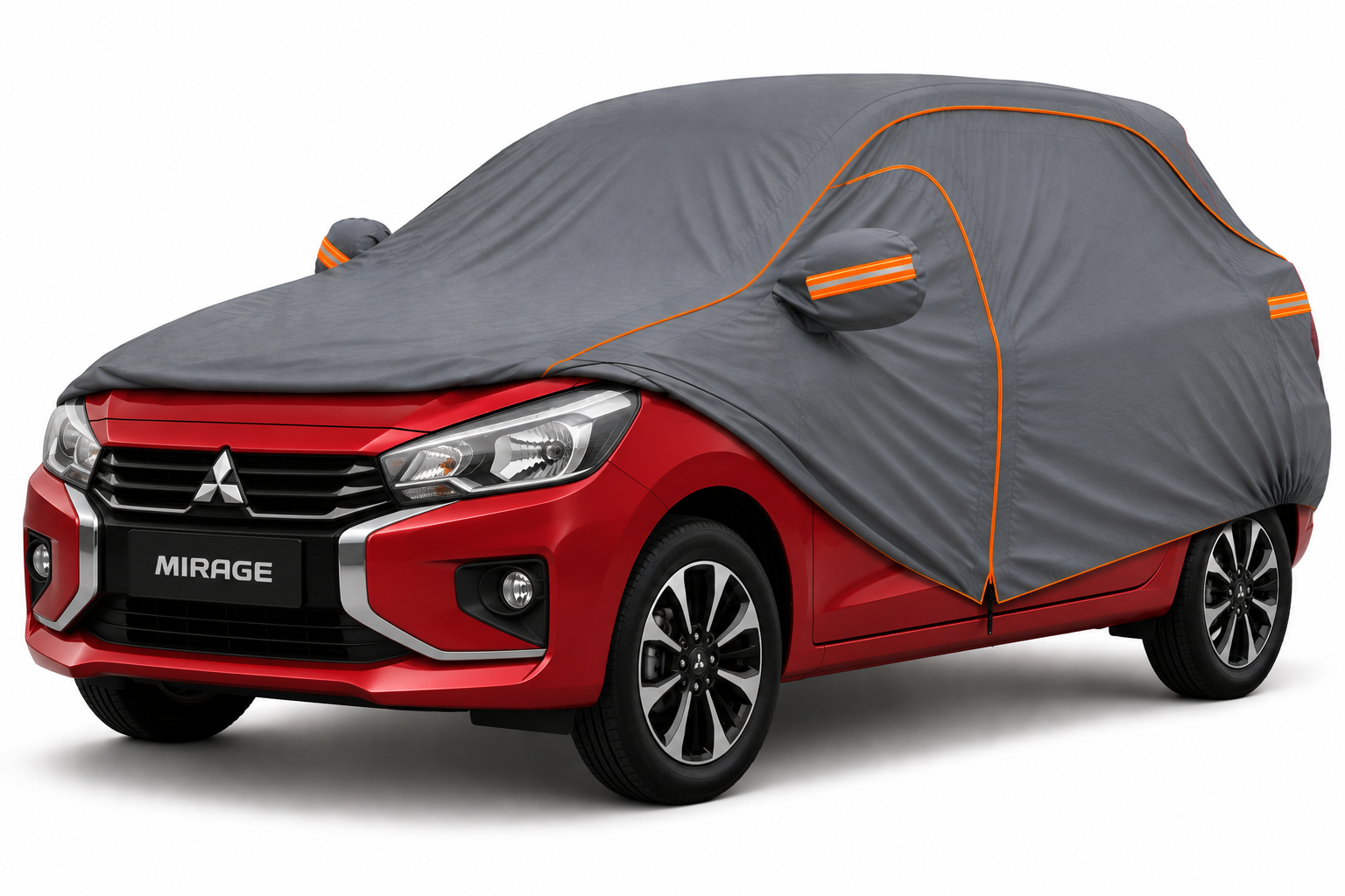 COBERTOR FUNDA PARA MITSUBISHI MIRAGE HATCHBACK IMPERMEABLE - 1