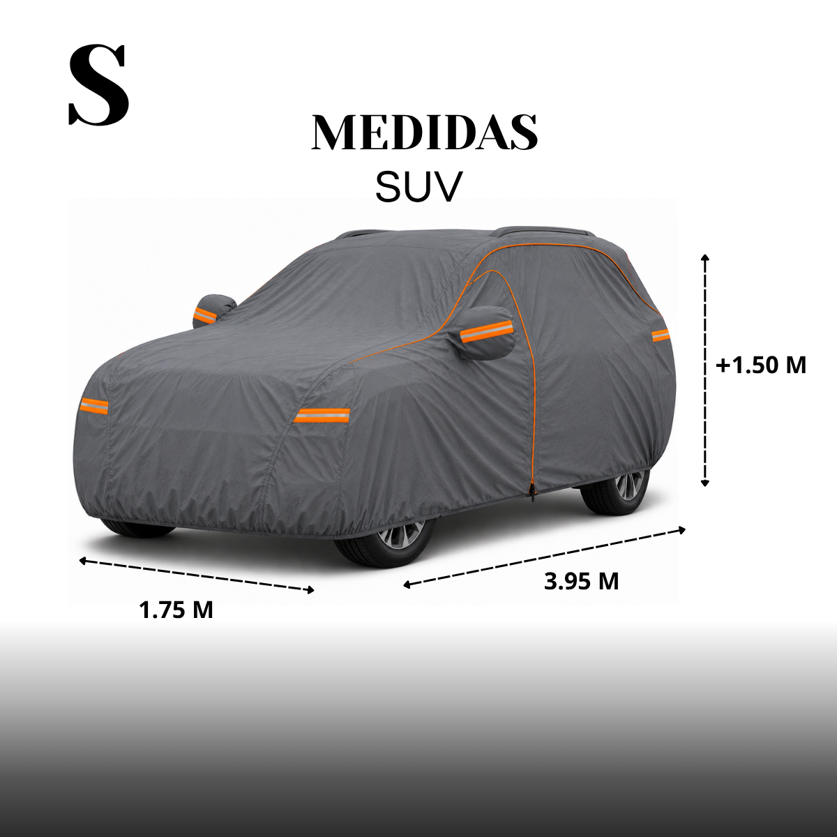 COBERTOR FUNDA PARA MITSUBISHI MIRAGE HATCHBACK IMPERMEABLE - 2