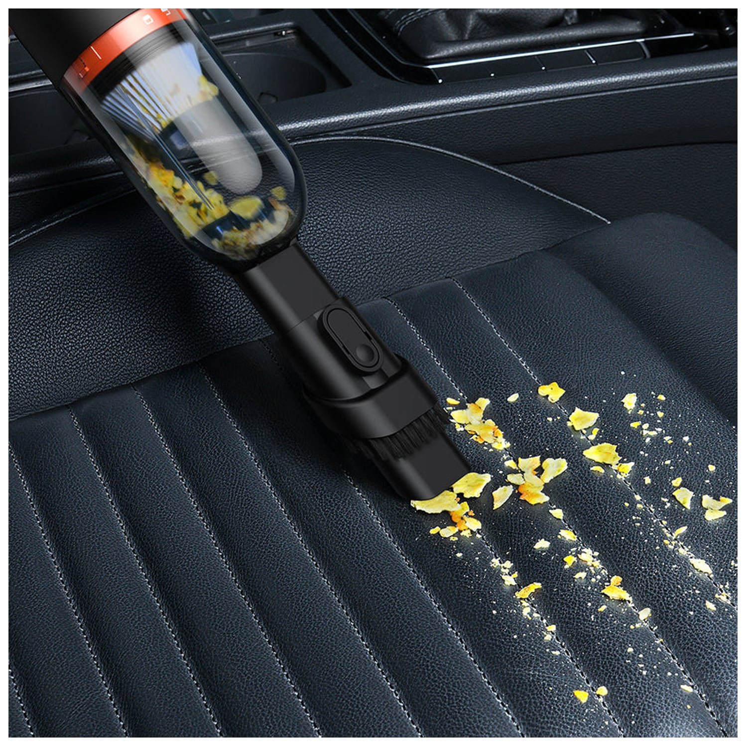 ASPIRADORA BASEUS MINI PORTÁTIL INALÁMBRICA PARA CARRO O CASA VCAQ040001 - 3
