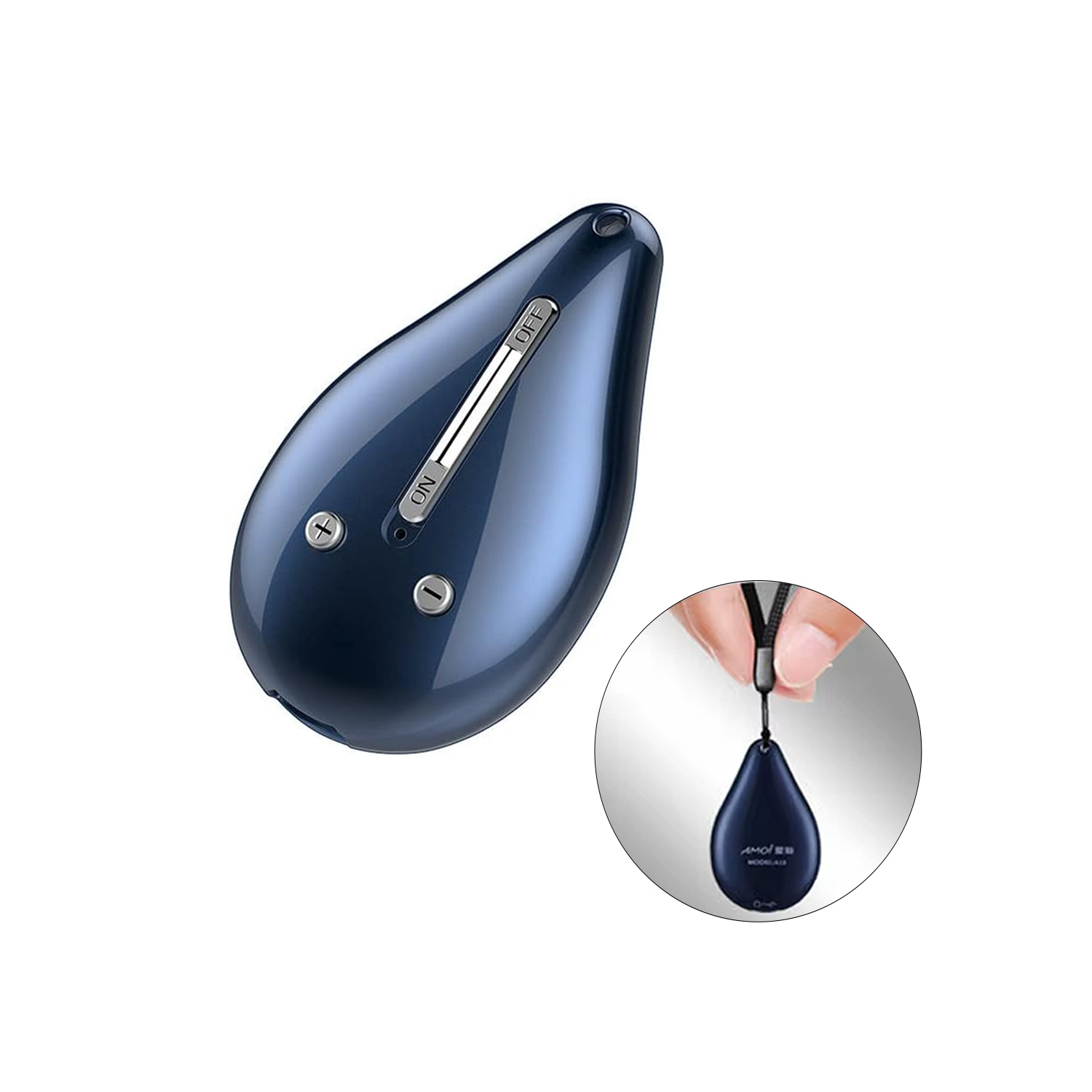 GRABADORA DE VOZ MINI ESPÍA OCULTA INALÁMBRICA MP3 PORTÁTIL M3 - 2
