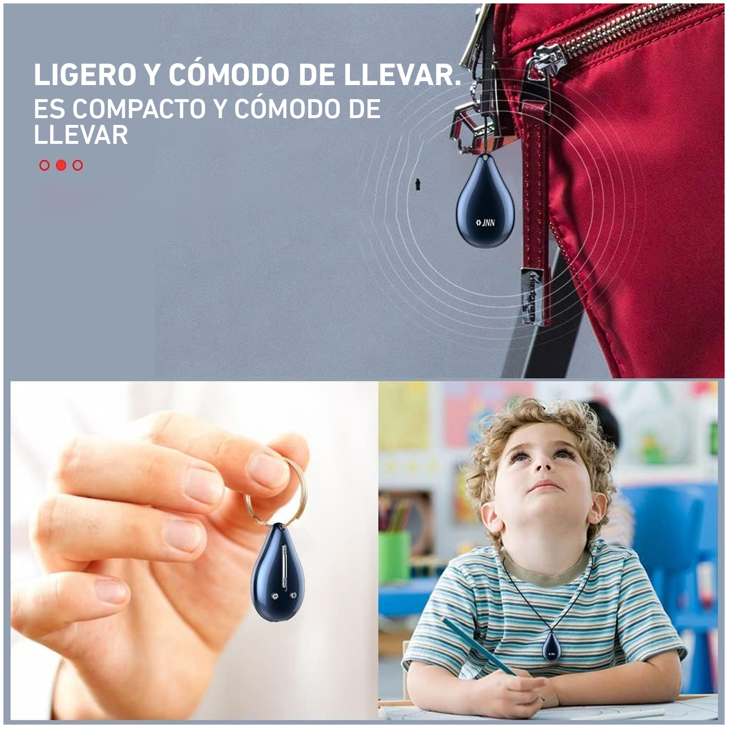 GRABADORA DE VOZ MINI ESPÍA OCULTA INALÁMBRICA MP3 PORTÁTIL M3 - 6