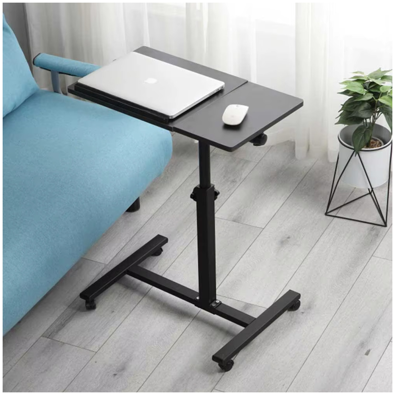 MESA PLEGABLE PORTÁTIL TIPO ESCRITORIO PARA LAPTOP CAMA SILLÓN B-2 - 2