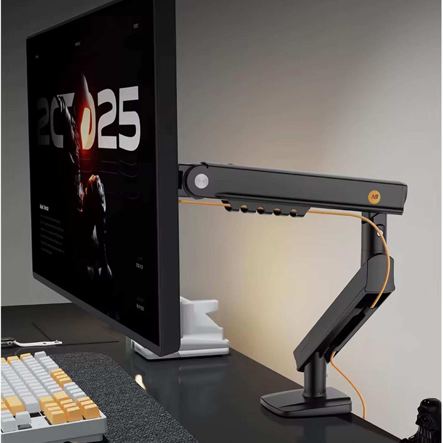BRAZO SOPORTE RACK GIRATORIO DE MONITOR 17' 32' NORTH BAYOU D2 - 6