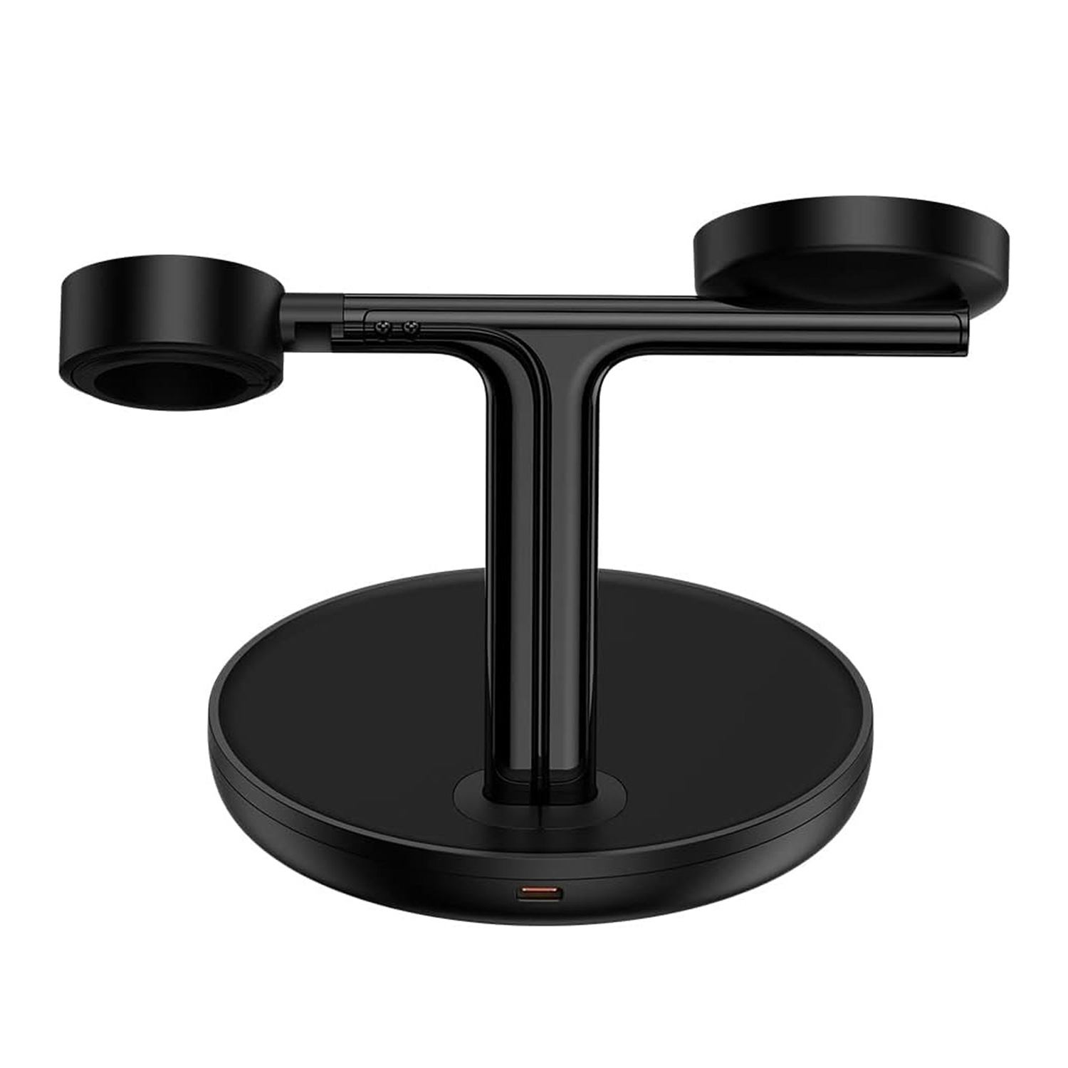 CARGADOR INALÁMBRICO 3 EN 1 BASEUS 20W CARGA MAGNÉTICA CELULAR RLEOJ AIRPODS BASEUS WXTE000101 - 5