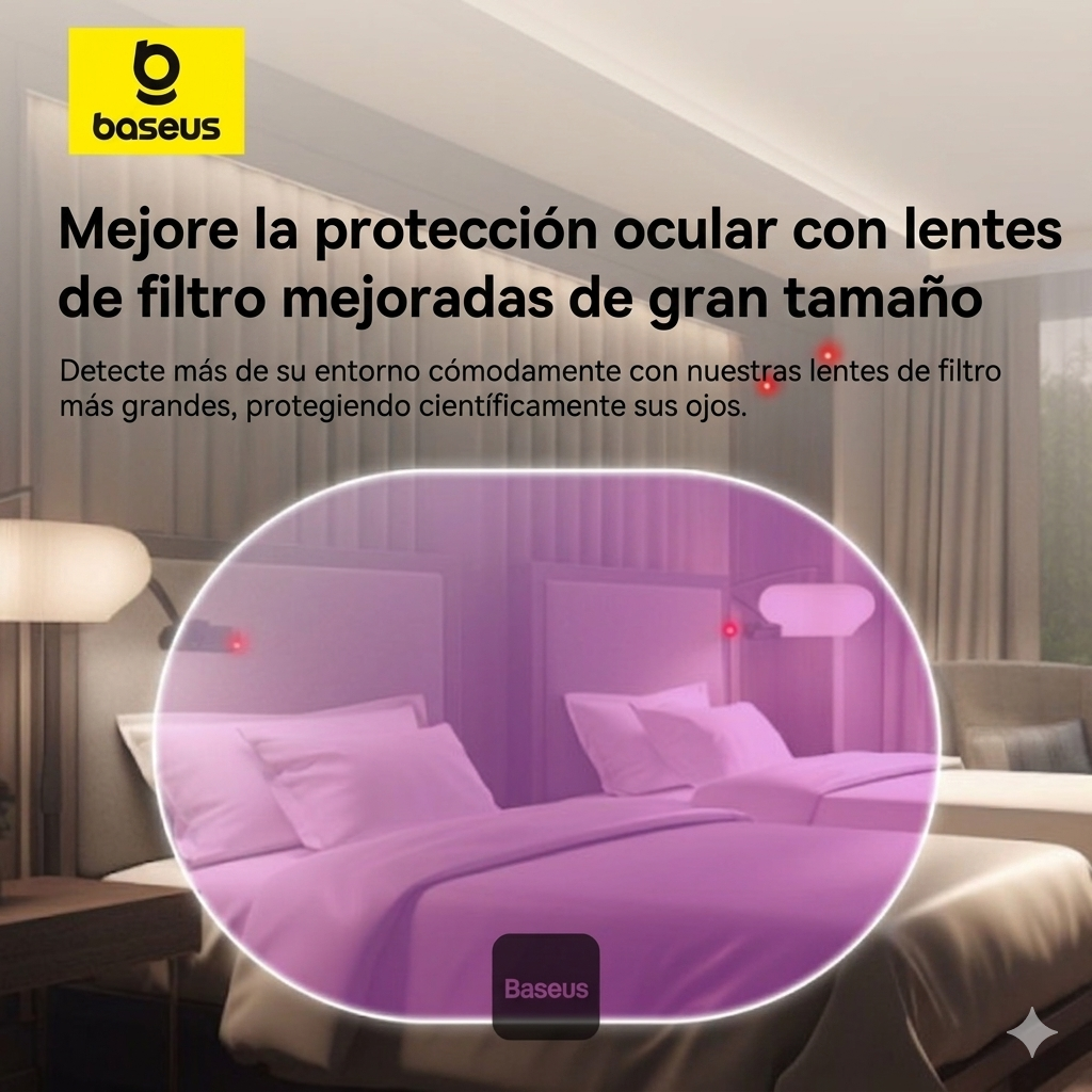 DETECTOR DE CÁMARA OCULTA INFRARROJAS  HEYO SERIES II PORTABLE LINTERNA LED BASEUS L60476900111-00 - 5