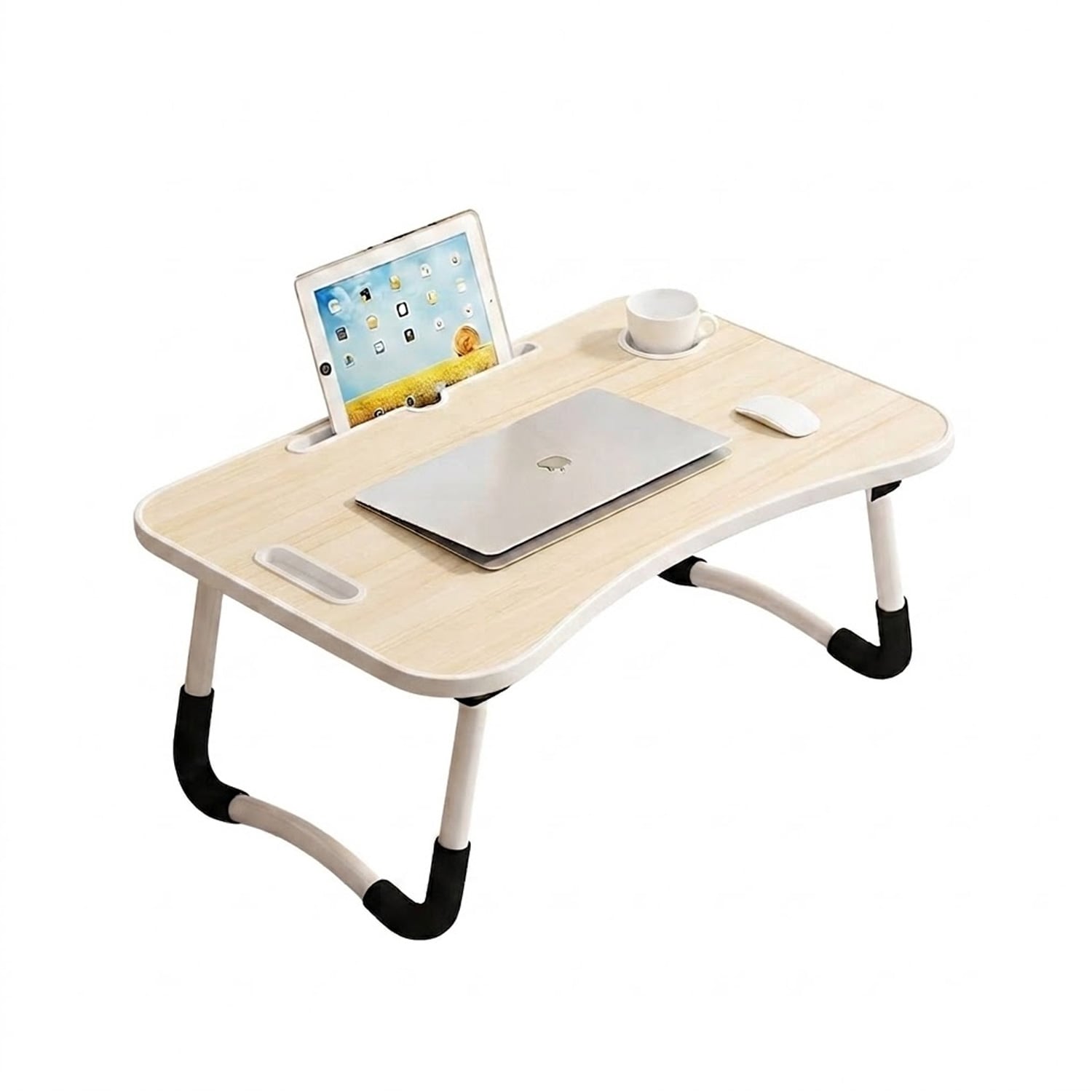 MESA PARA LAPTOP ESCRITORIO PORTÁTIL DK01 BEIGE - 1