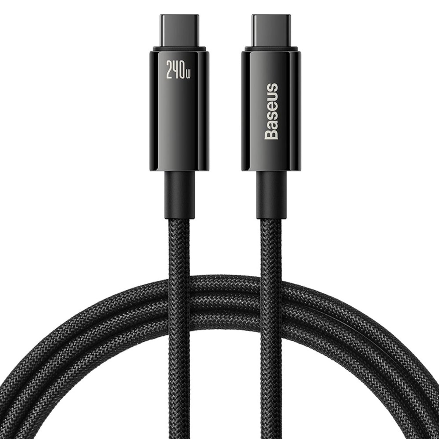 CABLE DE CARGA RÁPIDA 3M BASEUS TIPO-C A TIPO-C 240W CAWJ040201 - 1