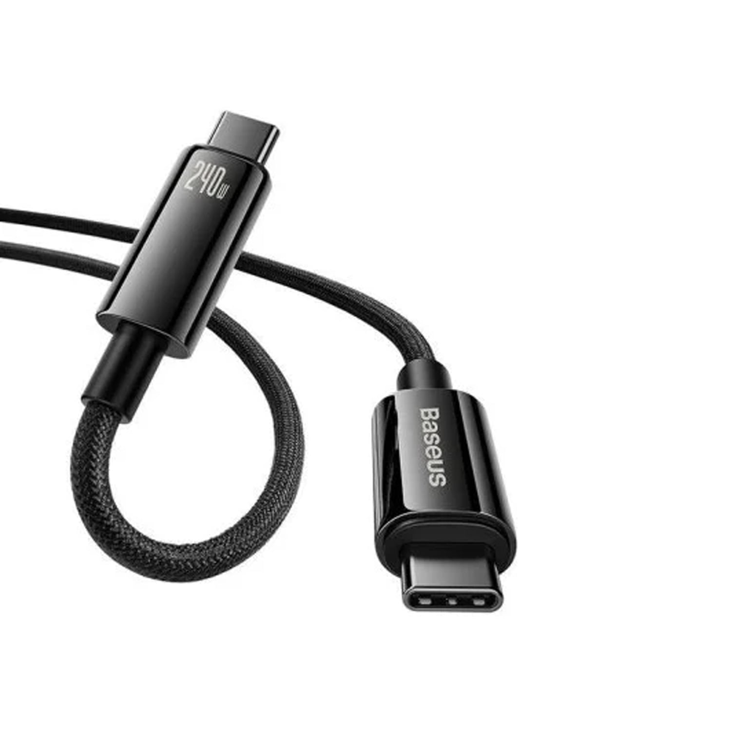 CABLE DE CARGA RÁPIDA 2M BASEUS TIPOC A TIPO-C 240W CAWJ040101 - 3