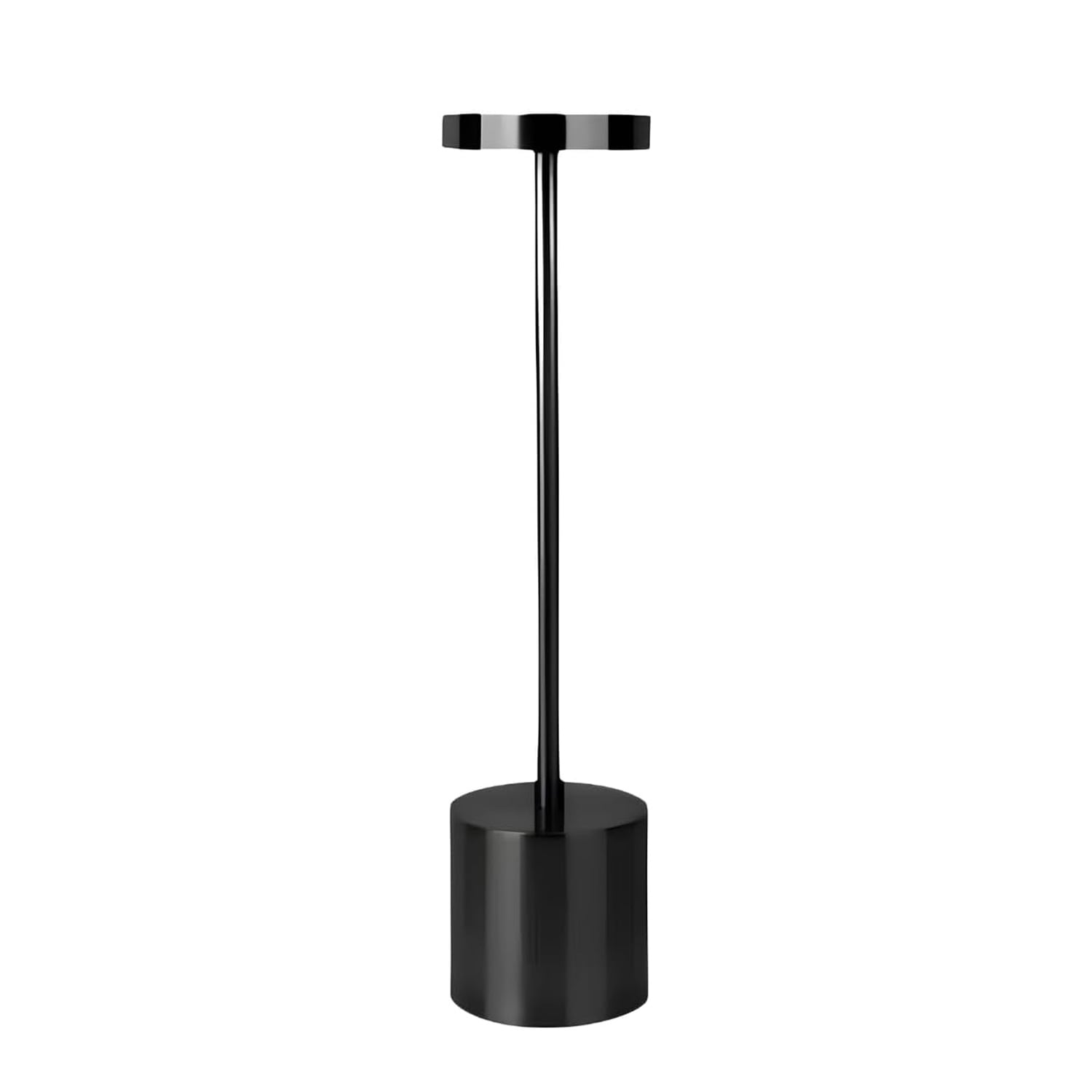 LÁMPARA DE ESCRITORIO LUZ LED REGULABLES INALÁMBRICA TÁCTIL LT02 NEGRO - 1