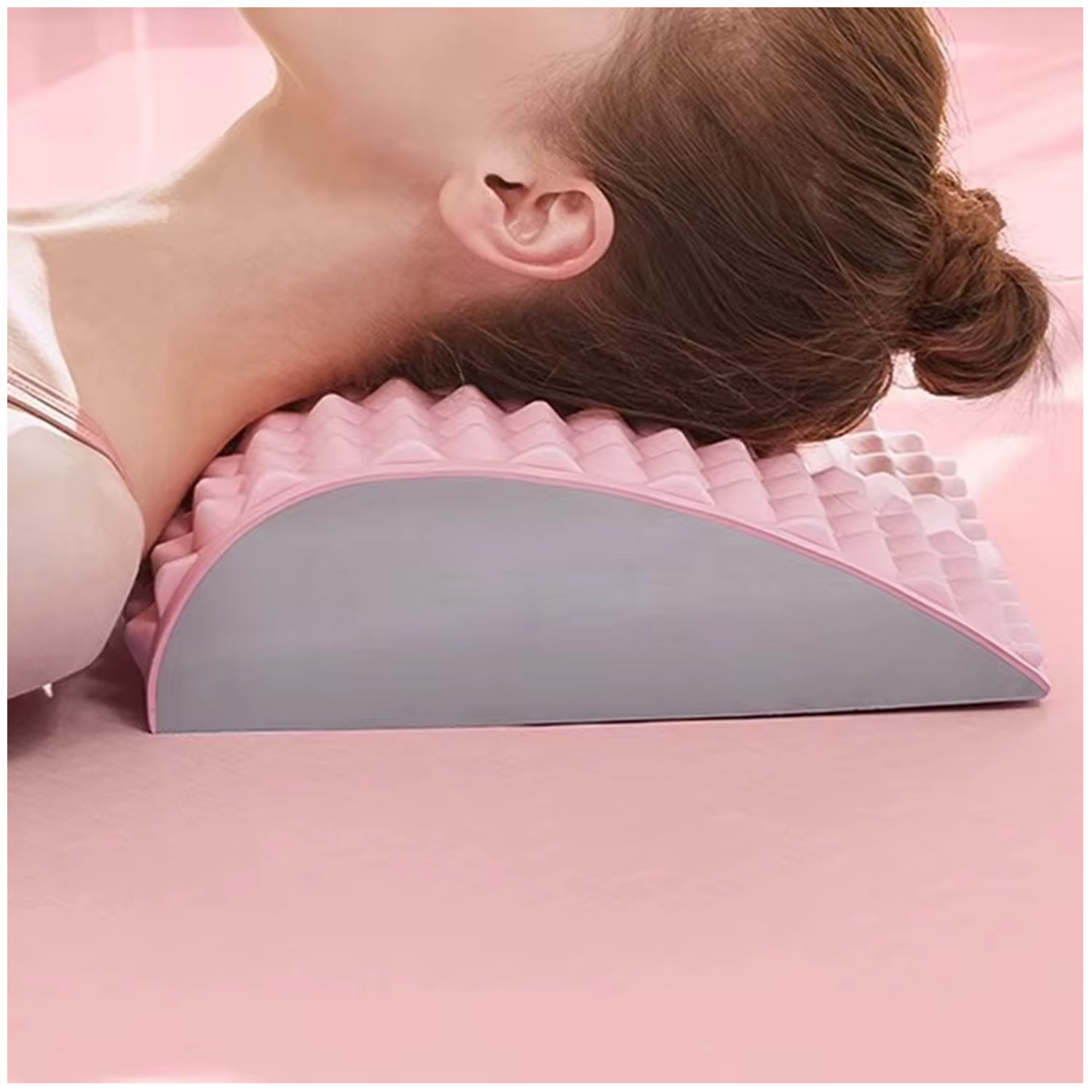 ALMOHADILLA DE ESTIRAMIENTO LUMBAR ESTIRAMIENTO YOGA BSP02 ROSA - 2