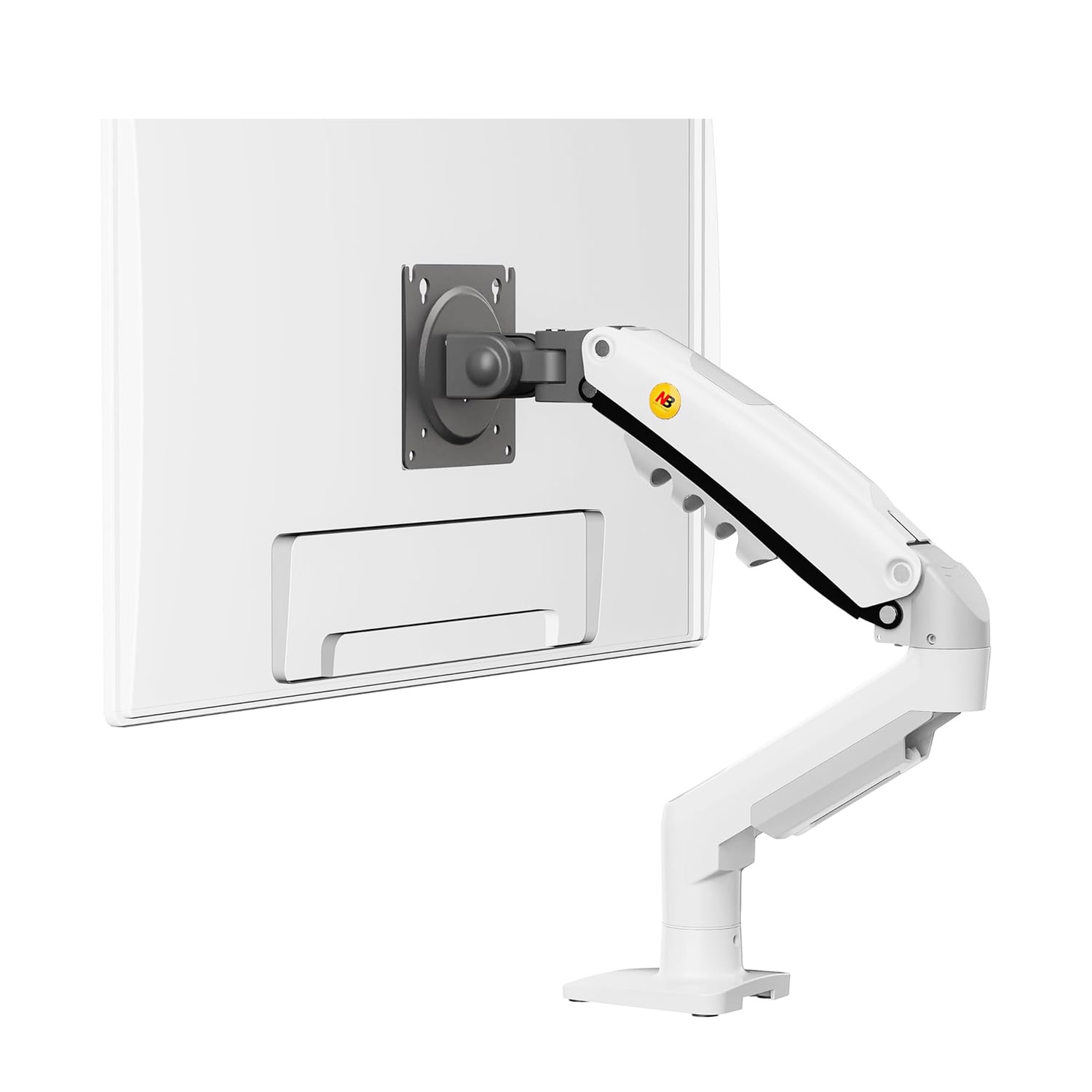 BRAZO SOPORTE RACK GIRATORIO DE MONITOR 17' 32' NORTH BAYOU F80-XE BLANCO - 1