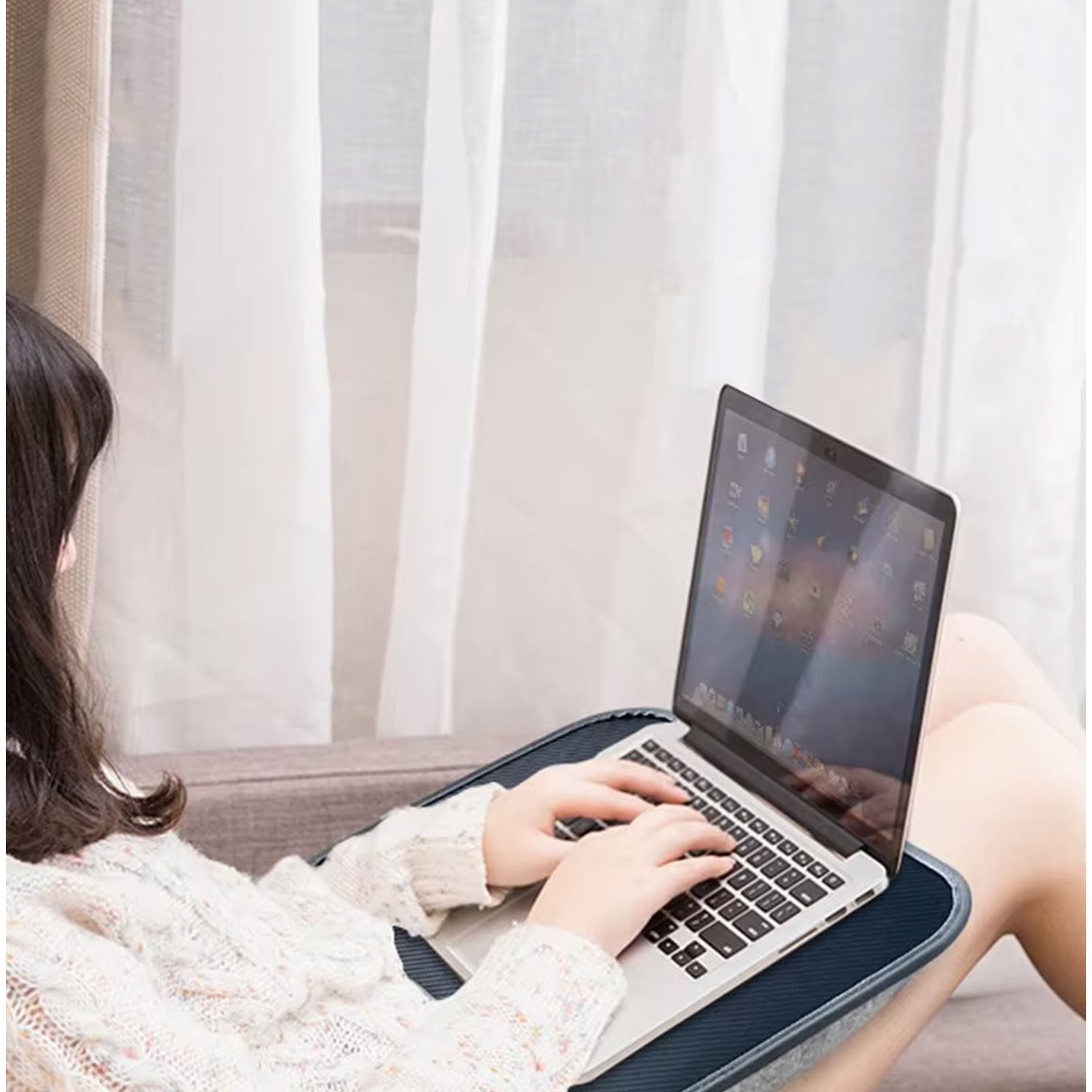 MESA ESCRITORIO DE ALMOHADILLA COJÍN PORTÁTIL PARA LAPTOP LV-12 - 6