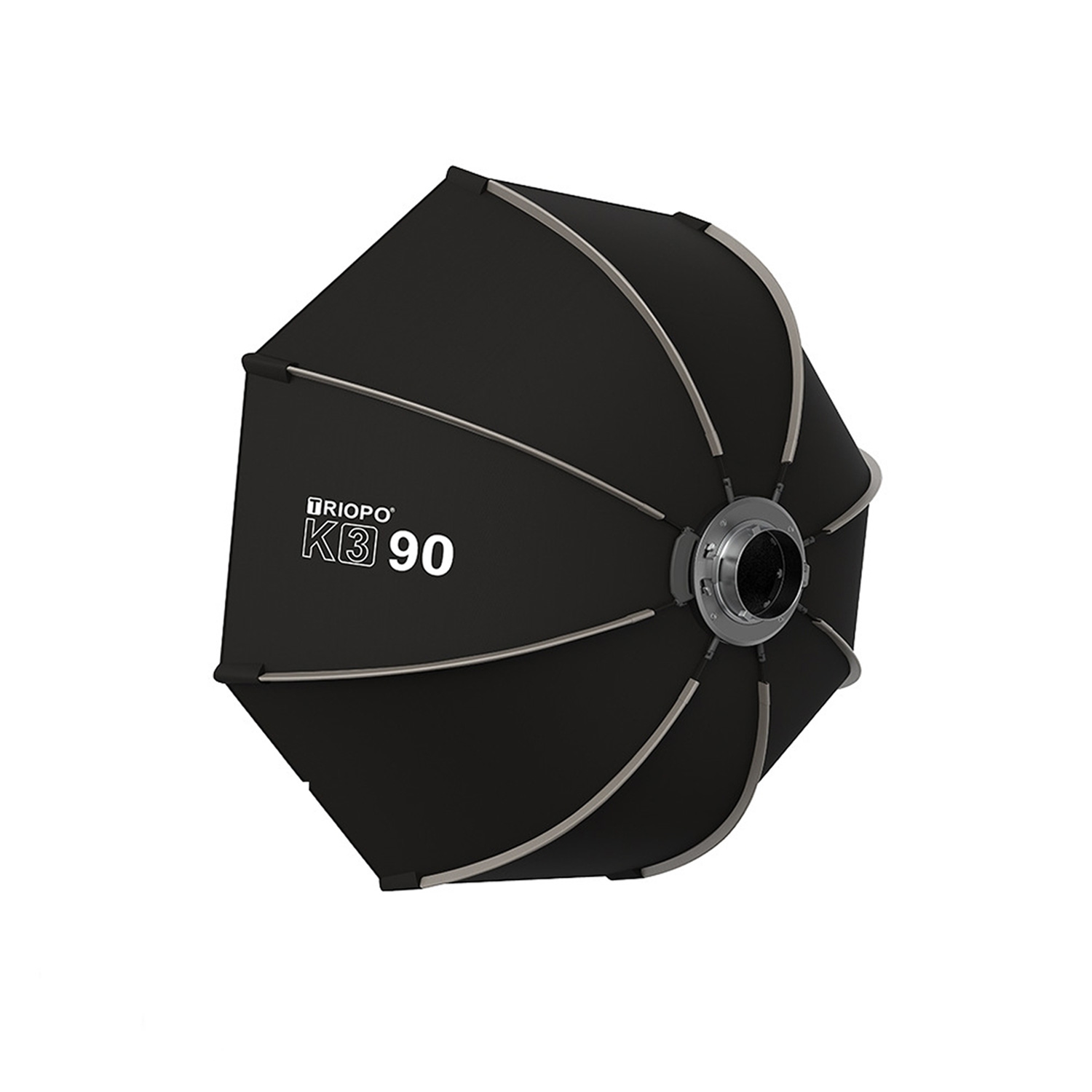 OCTOBOX TRIOPO 90CM DIFUSOR DE LUZ OCTAGONAL MONTURA BOWENS PARA FOTOGRAFÍA K3-90 - 1