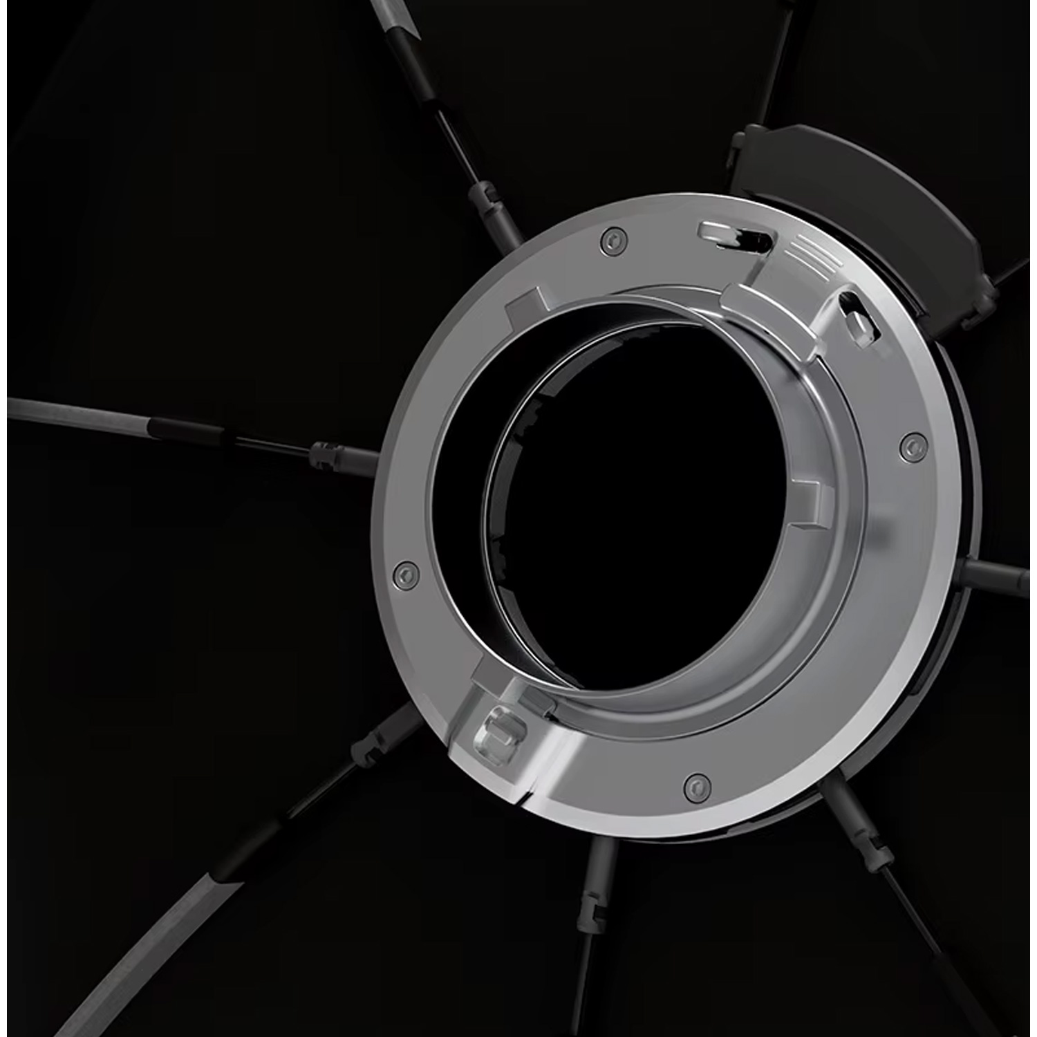 OCTOBOX TRIOPO 90CM DIFUSOR DE LUZ OCTAGONAL MONTURA BOWENS PARA FOTOGRAFÍA K3-90 - 7
