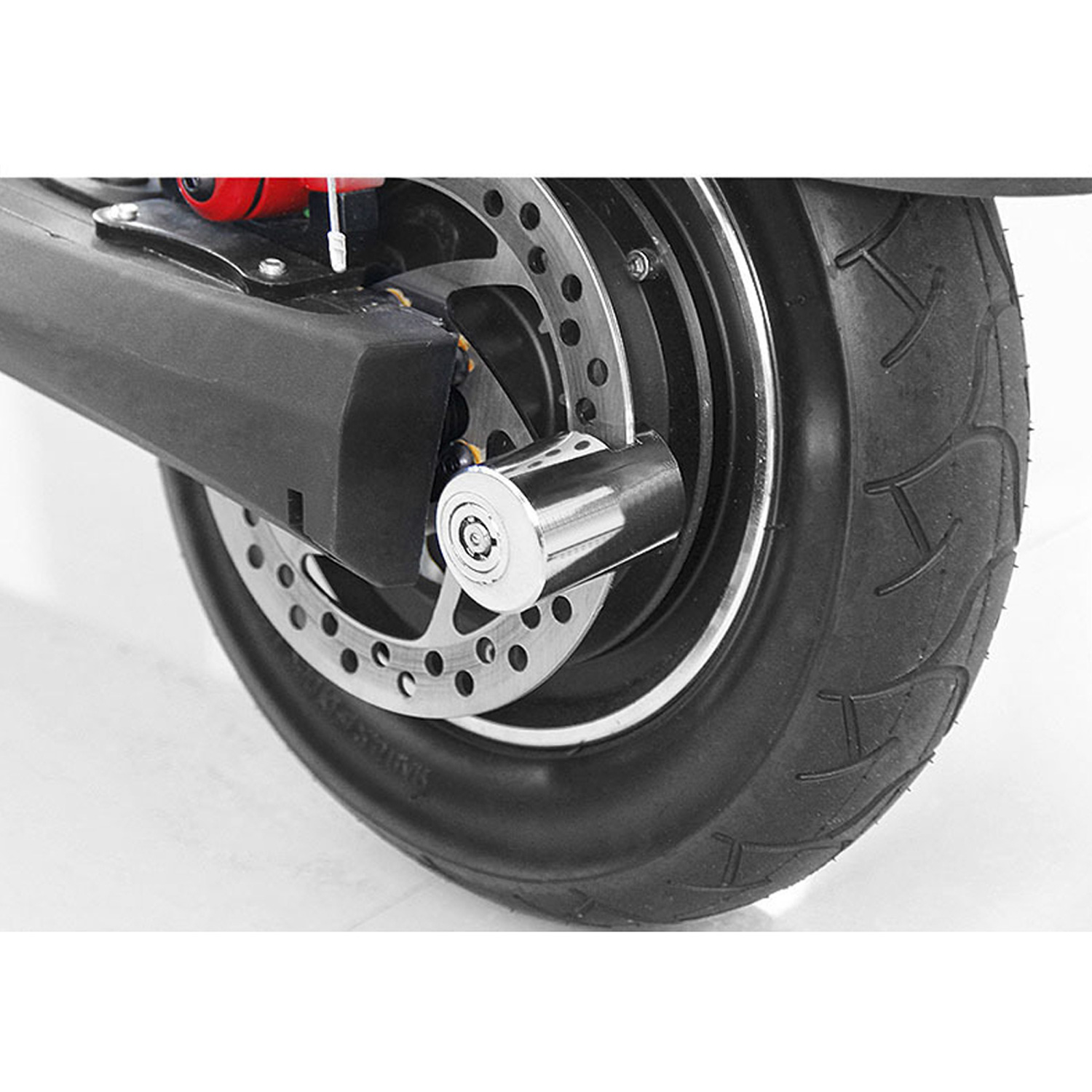 CANDADO DE DISCO DE FRENO PARA BICICLETA CERRADURA ANTIRROBO DE SEGURIDAD ACERO LK01 - 3