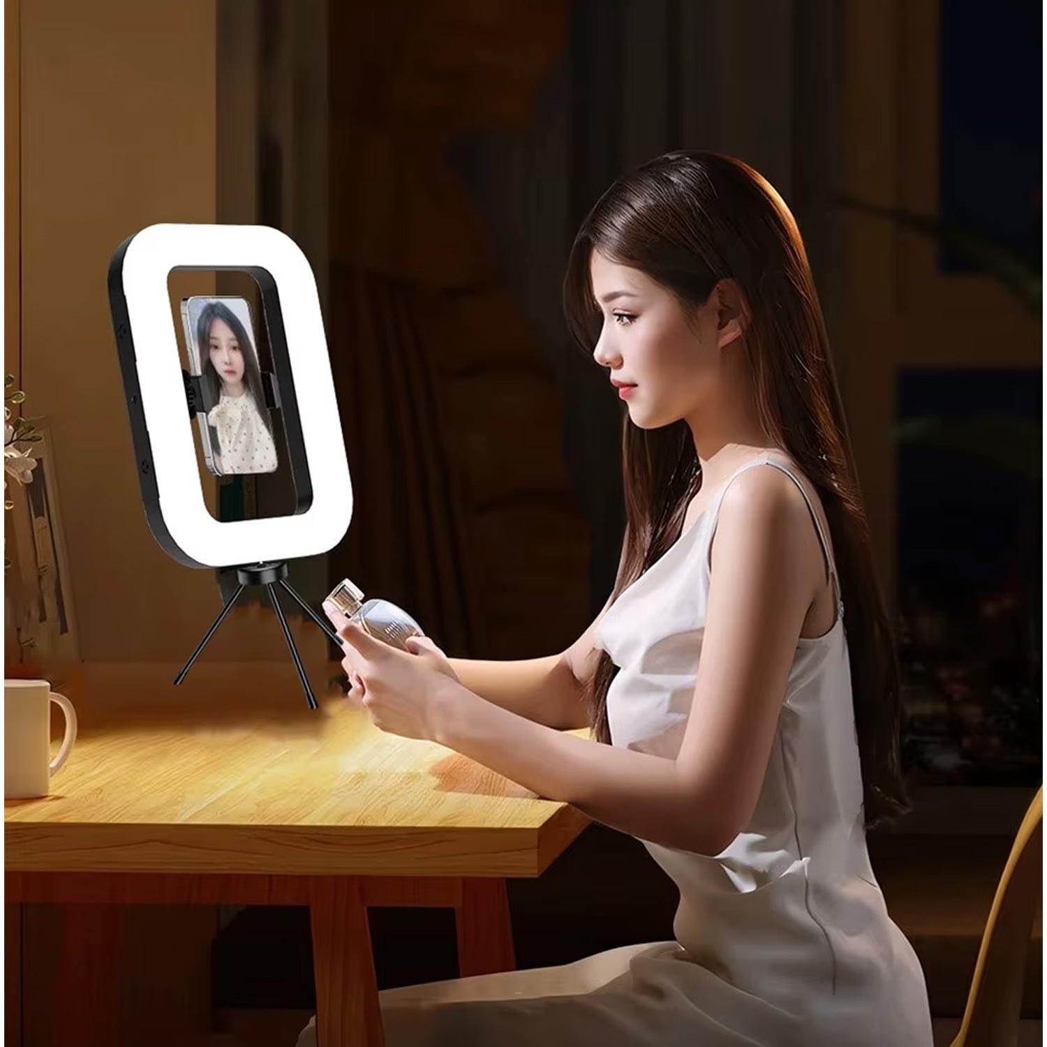 ARRO DE LUZ LED PORTÁTIL PARA CELULAR FOTOGRAFÍA UNIVERSAL YM200 - 2