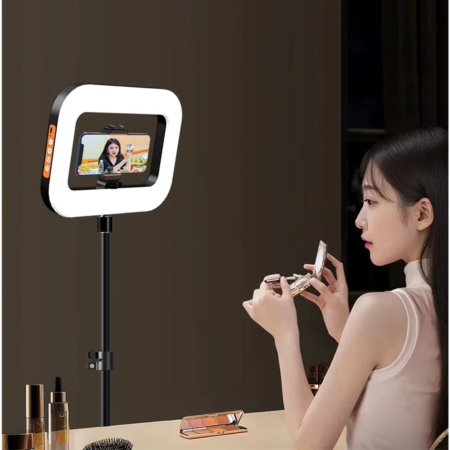 ARRO DE LUZ LED PORTÁTIL PARA CELULAR FOTOGRAFÍA UNIVERSAL YM200 - 4