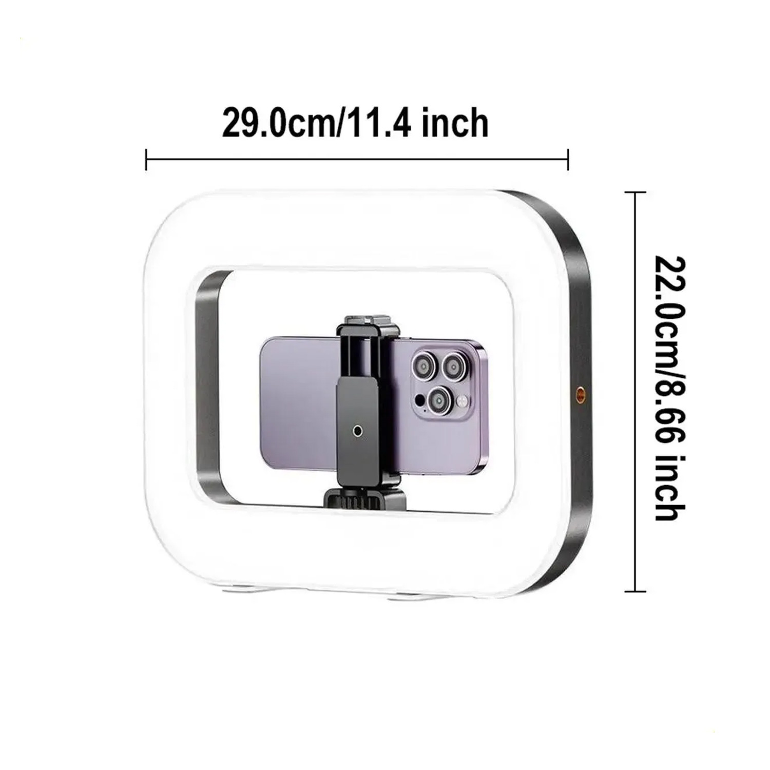 ARRO DE LUZ LED PORTÁTIL PARA CELULAR FOTOGRAFÍA UNIVERSAL YM200 - 9