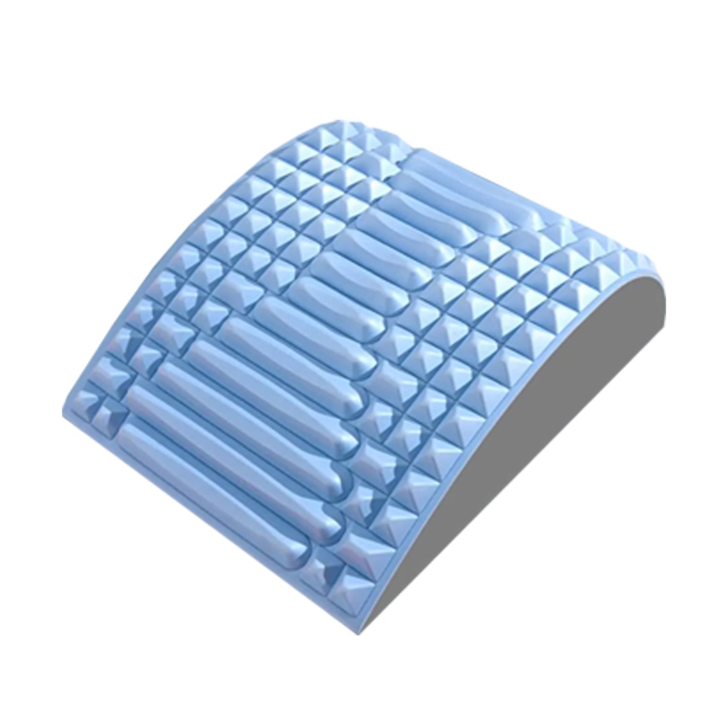 COJÍN MASAJE RESPALDAR LUMBAR CORRECTOR POSTURA BSP02 ALMOHADILLA DE ESTIRAMIENTO AZUL - 2