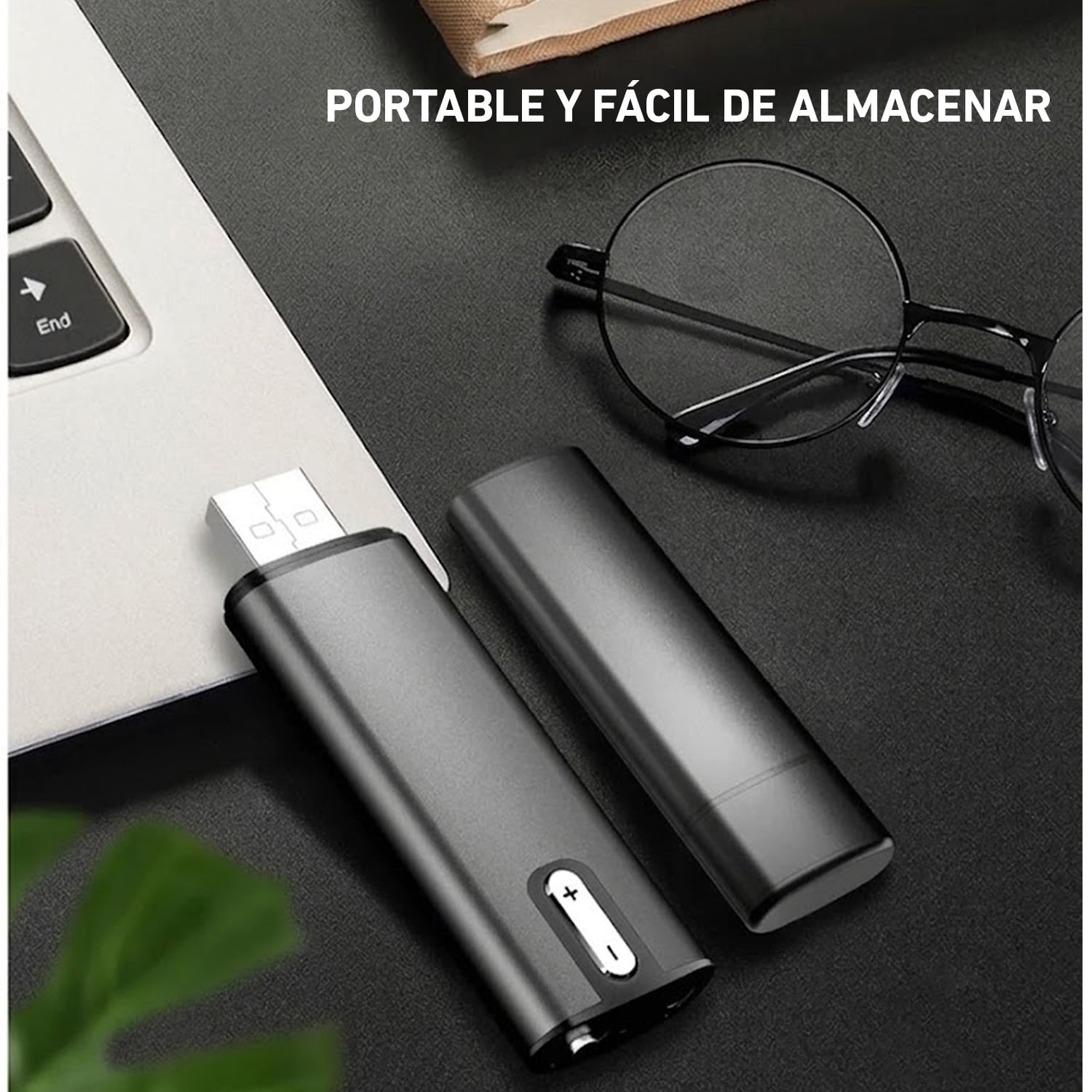 GRABADORA DE VOZ TIPO USB PORTÁTIL 16 GB Q16 - 5