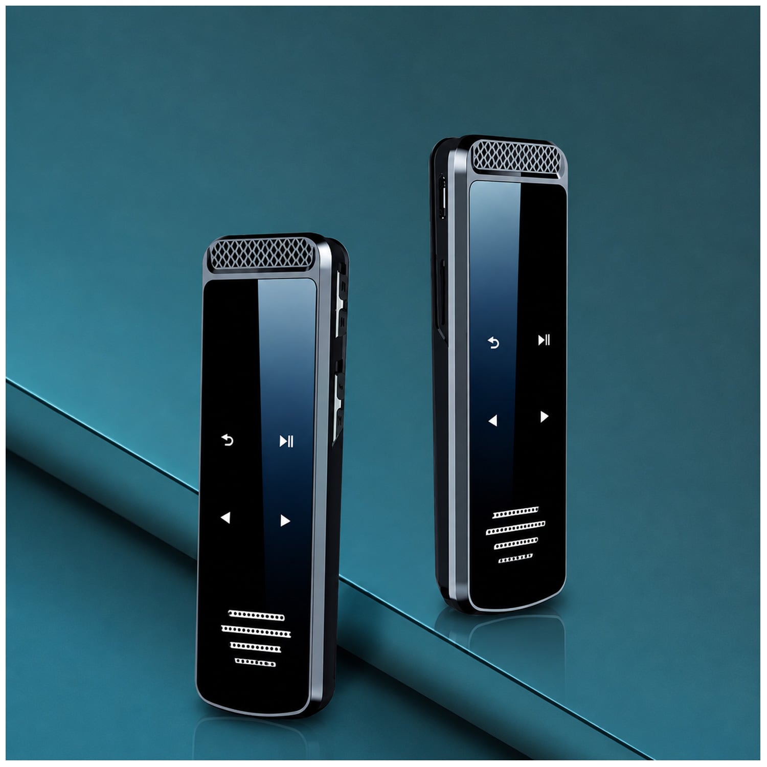 GRABADORA DE VOZ Q55 CON PANTALLA DIGITAL MP3 16GB - 7