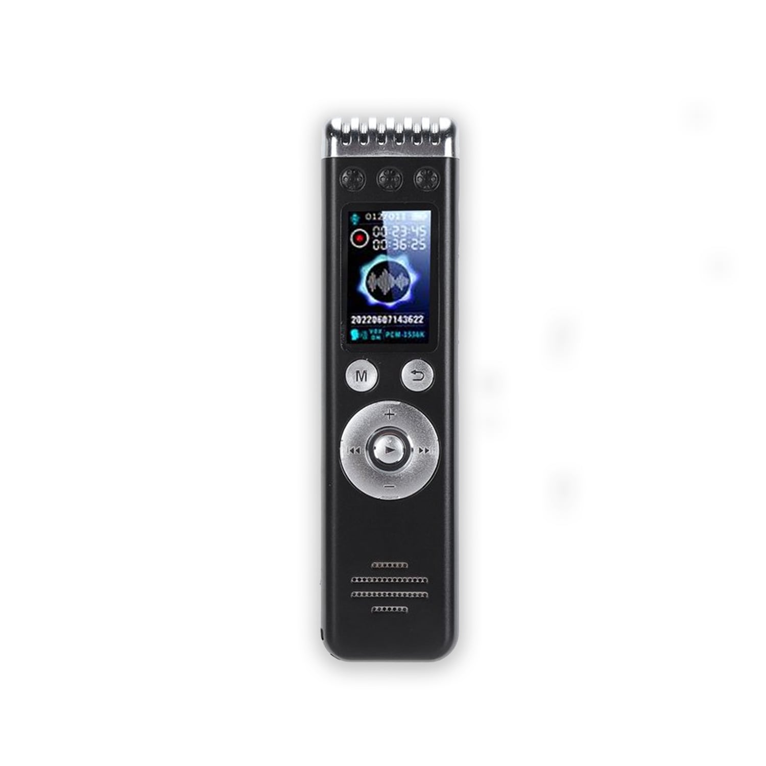 GRABADORA DE VOZ PANTALA DIGITAL MP3 16 GB Q88 - 1