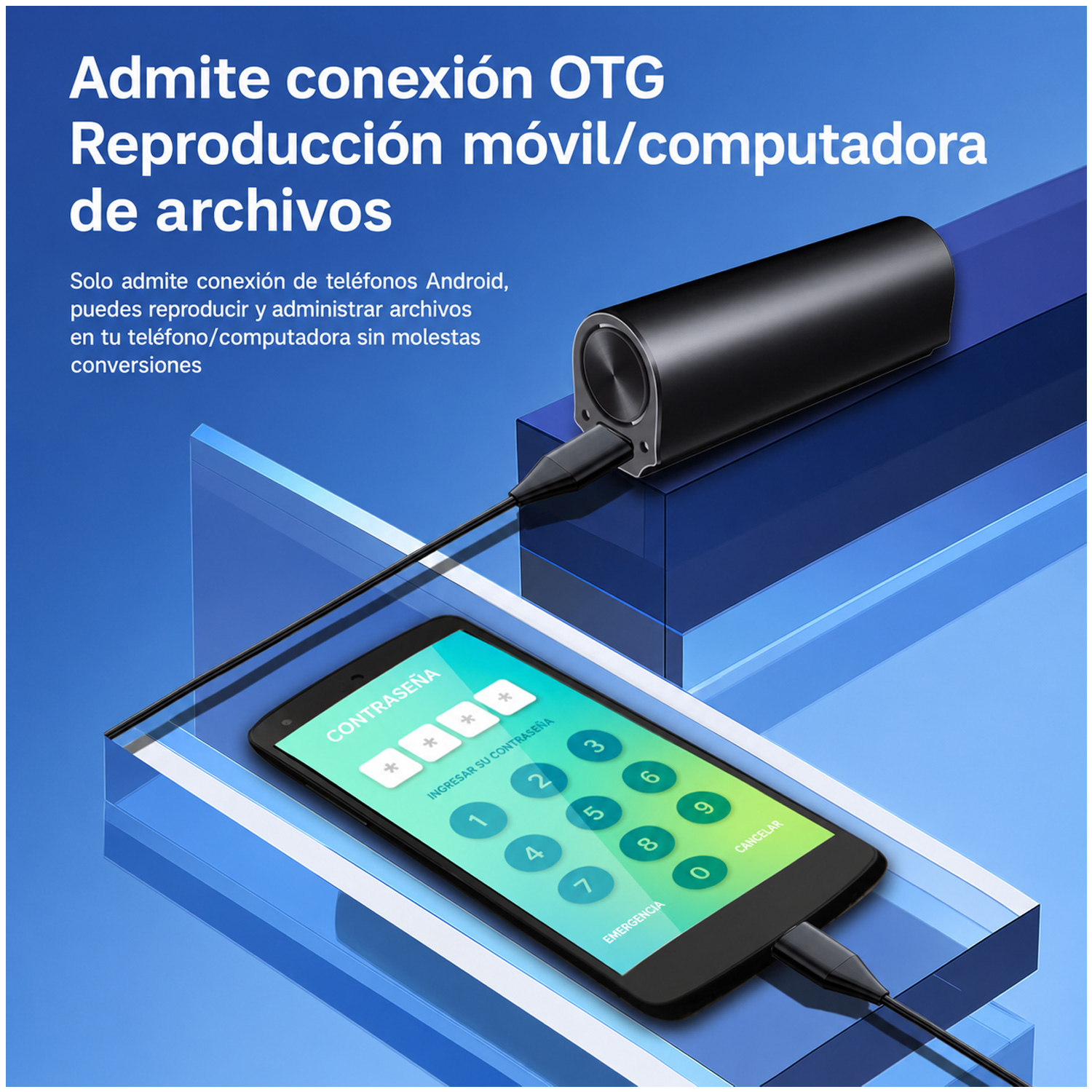 GRABADORA DE VOZ Q73 PORTÁTIL LARGA DURACIÓN 16 GB - 5