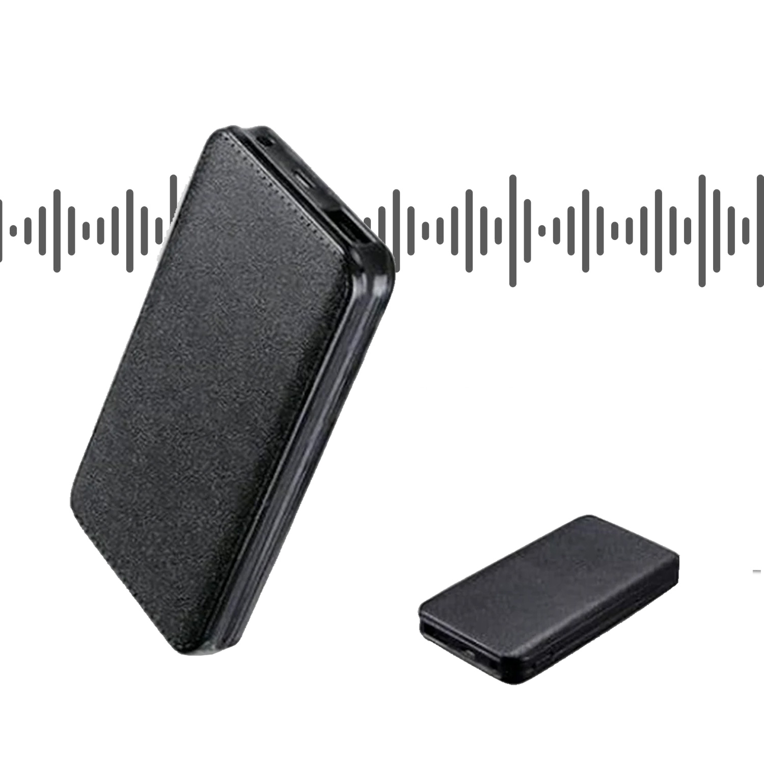 GRABADORA DE VOZ Q95 CARGADOR PORTÁTIL INALÁMBRICO RABADORA DE VOZ 16GB - 1