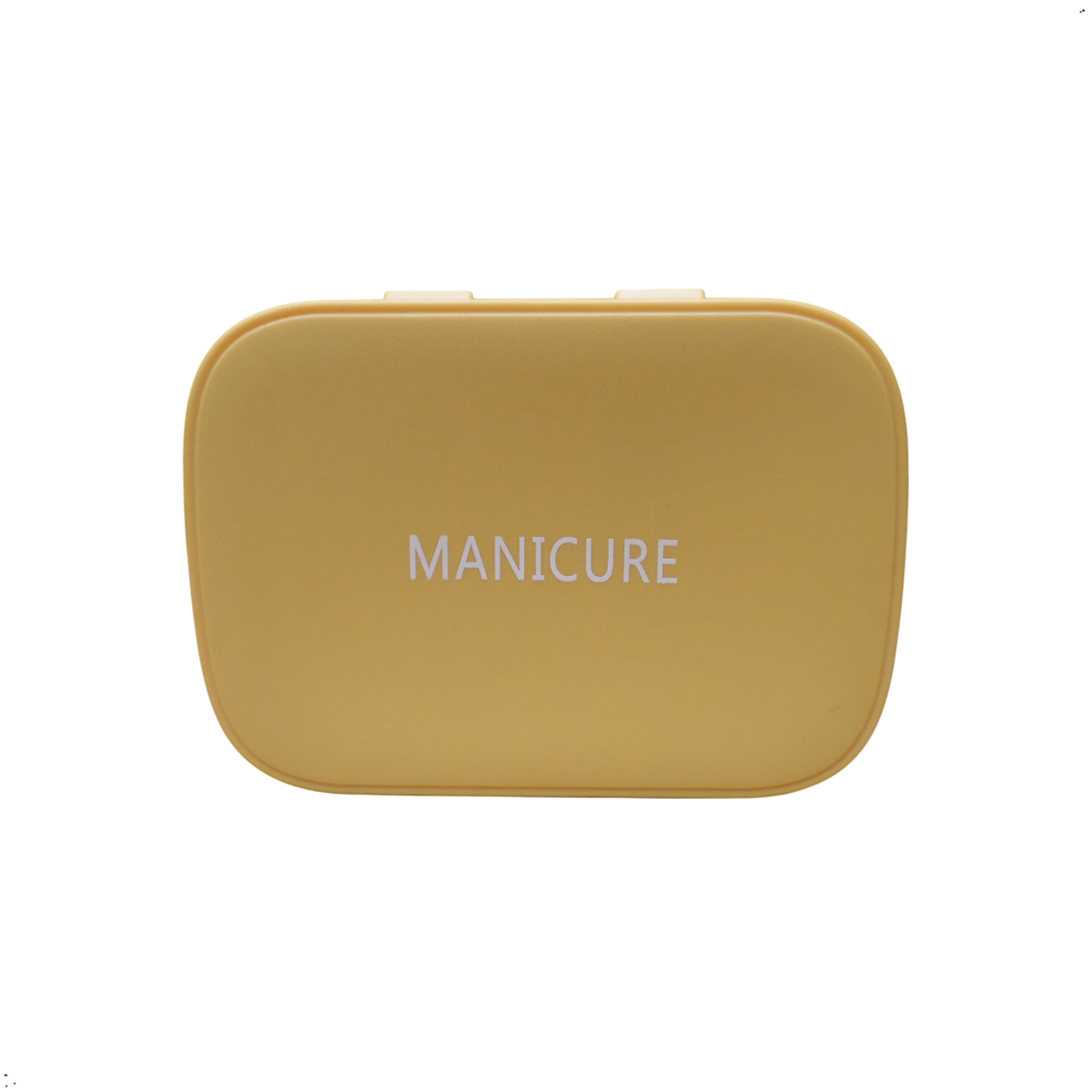 SET DE MANICURE PEDICURE 20 PIEZAS ACERO CORTAUÑAS - 4