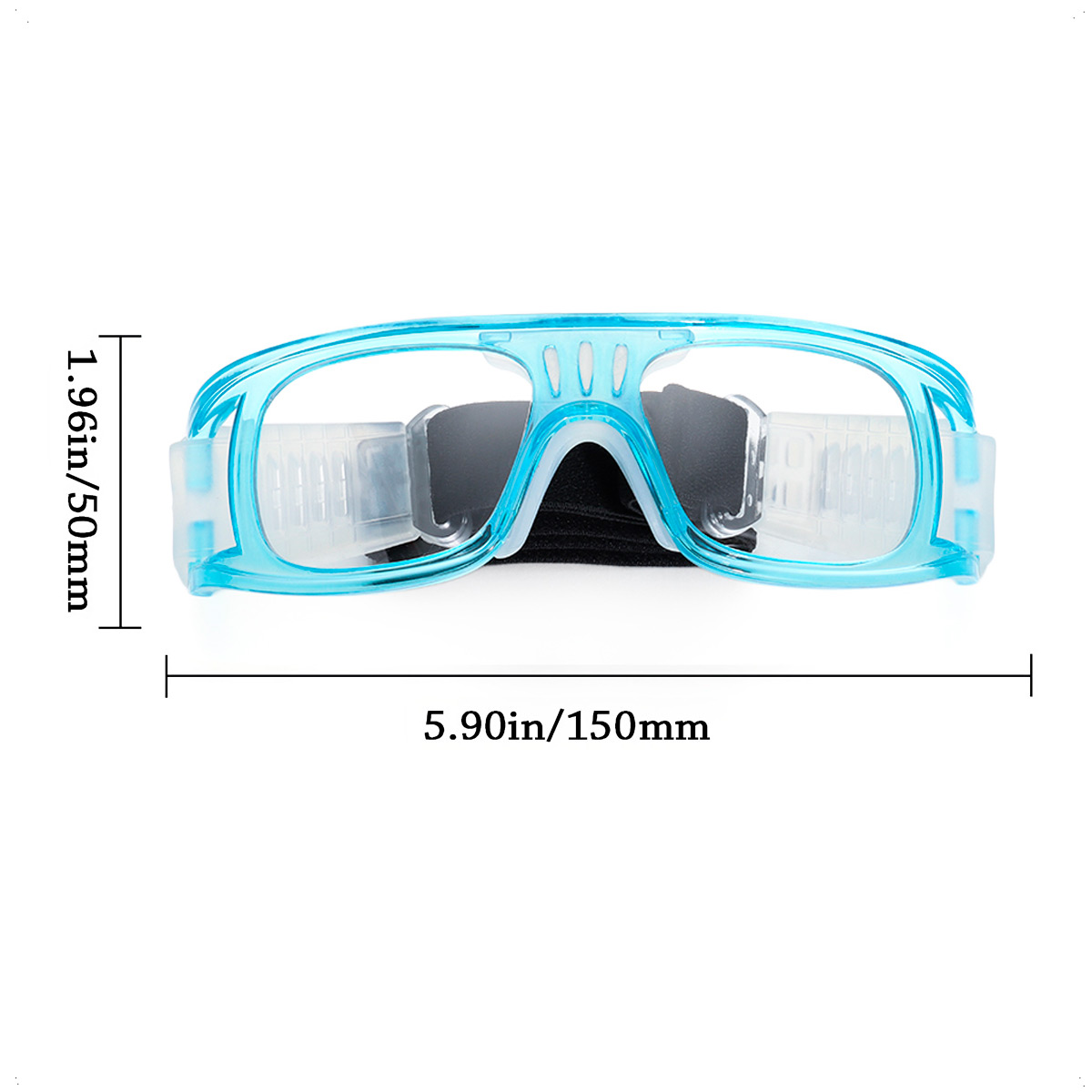 LENTES MONTURA DEPORTIVA PROTECION DEPORTE FUTBOL BALONCESTO - 4