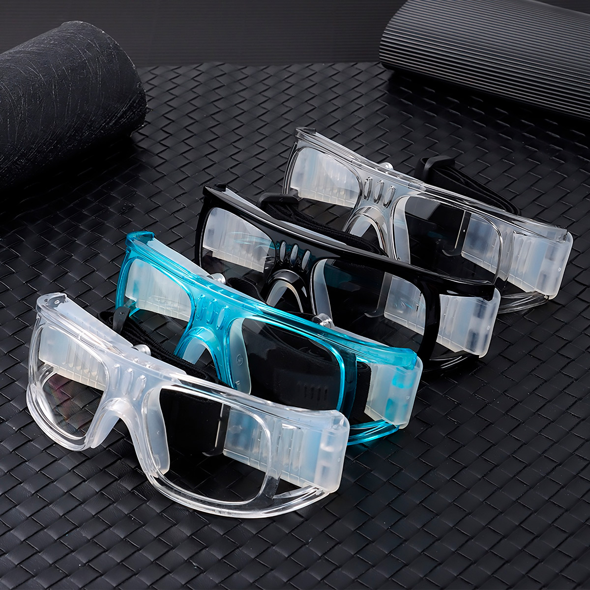 LENTES MONTURA DEPORTIVA PROTECION DEPORTE FUTBOL BALONCESTO - 5