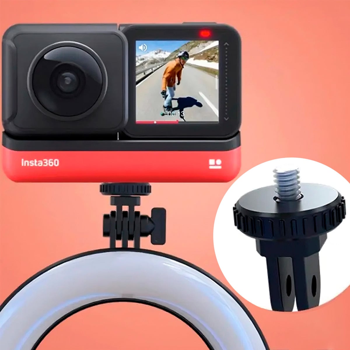 PALO SELFIE XO SS12 TRÍPODE 82CM CONTROL BLUETOOTH ARO LUZ LED - 4