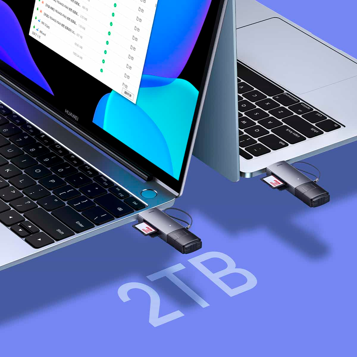 LECTOR DE TARJETA BASEUS ADAPTADOR SD/MICRO SD USB 3.0 USB C - 6