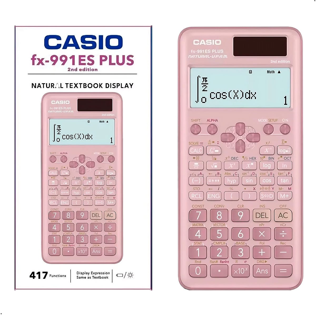 CALCULADORA CIENTÍFICA CASIO FX-991 ES PLUS 417 OPERACIONES - 2