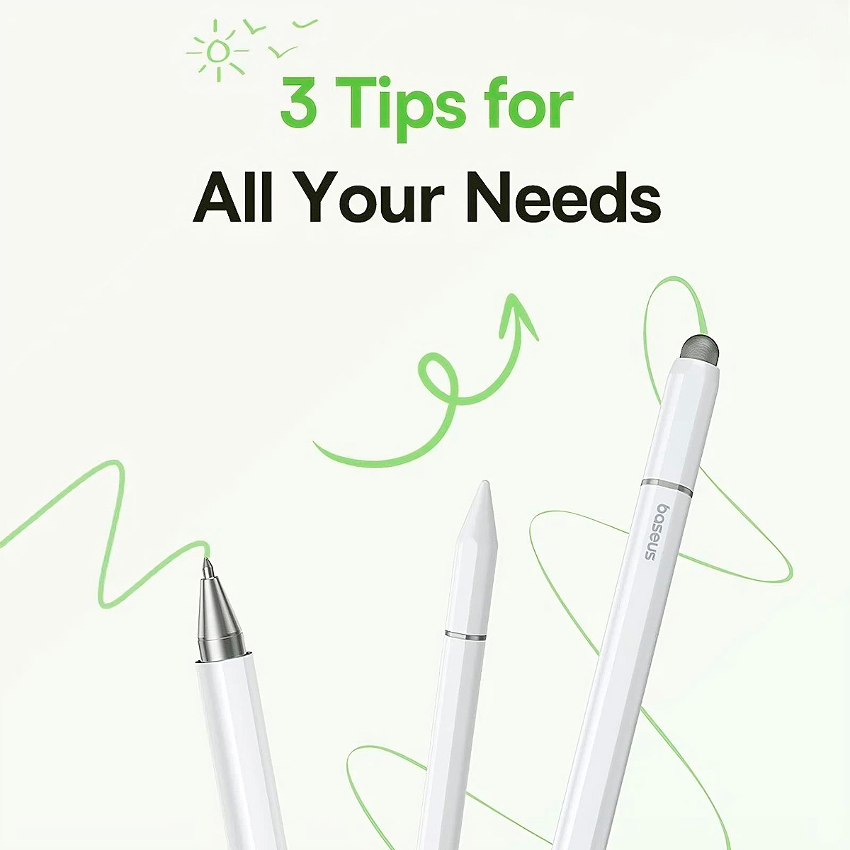 LÁPIZ TÁCTIL BASEUS SMOOTH WRITING III IOS, ANDROID, WINDOWS - 7