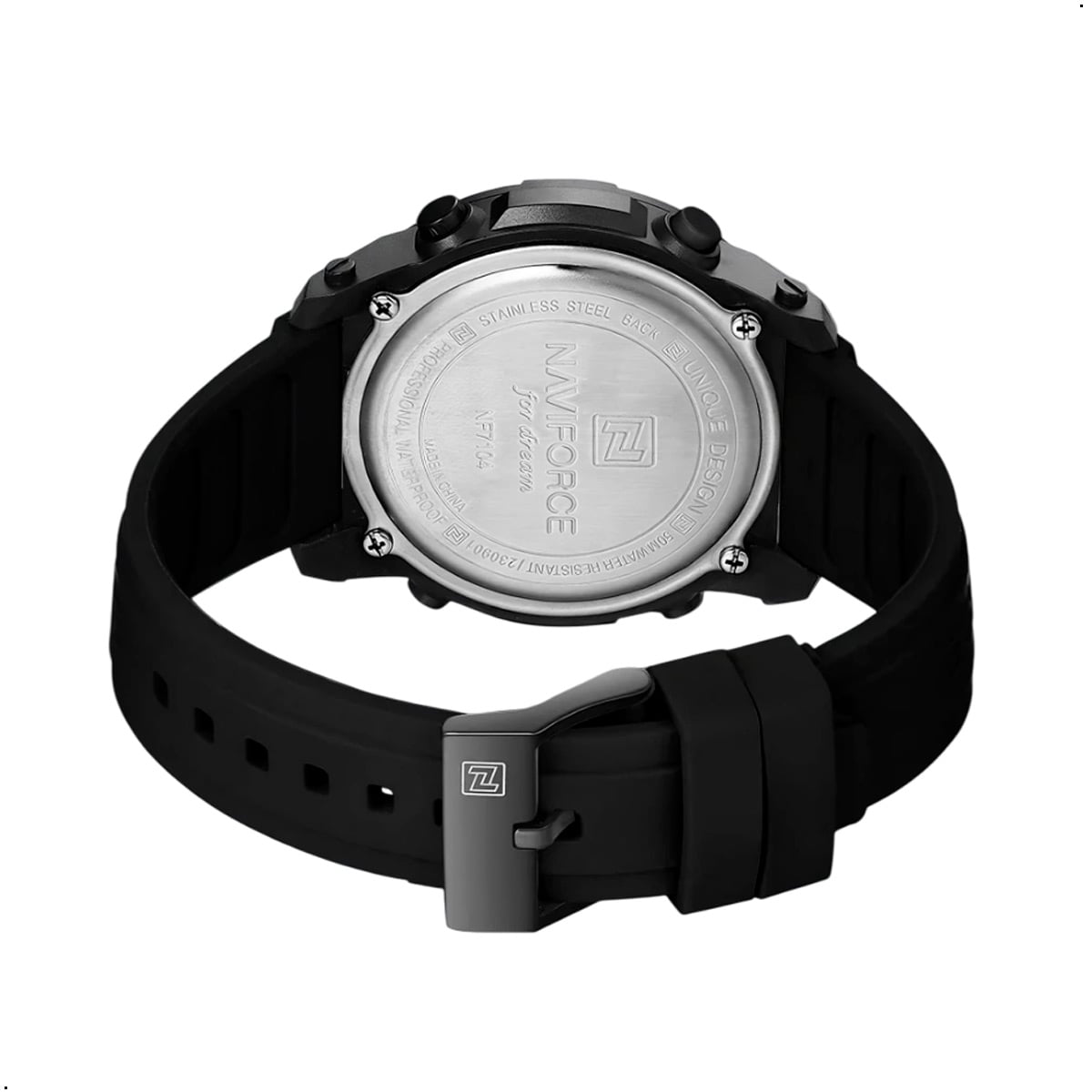 RELOJ PULSERA NAVIFORCE 7104 PANTALLA DIGITAL LCD DEPORTIVO - 6