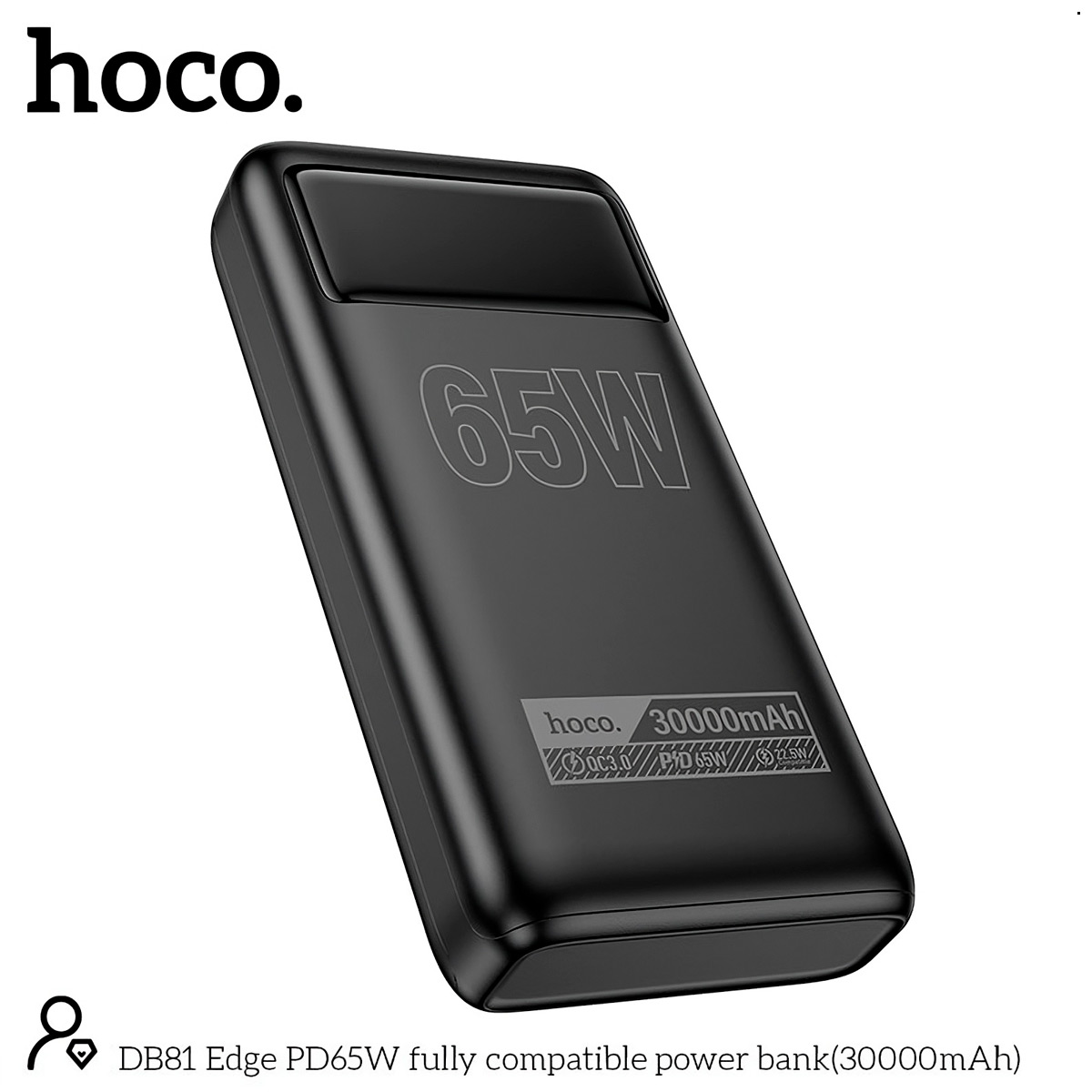 POWERBANK HOCO DB81 30000MAH FAST CHARGE 65W CARGA LAPTOP - 3