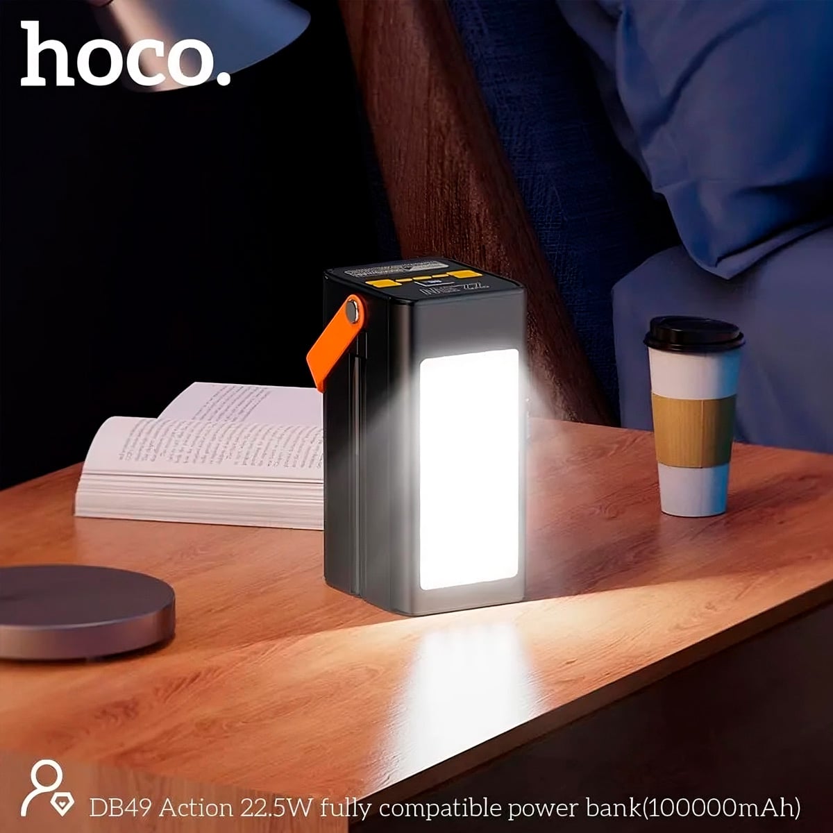 POWER BANK HOCO DB49 22.5W CARGA RAPIDA 100.000 MAH - 5