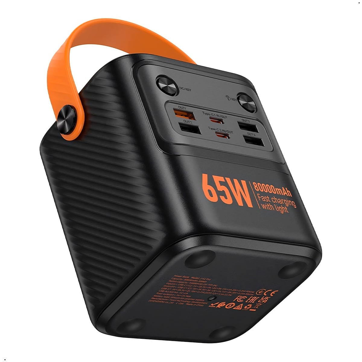 BANCO DE ENERGÍA J152 PRO TOUGH PD65W 80000 MAH CARGA LAPTOP - 1