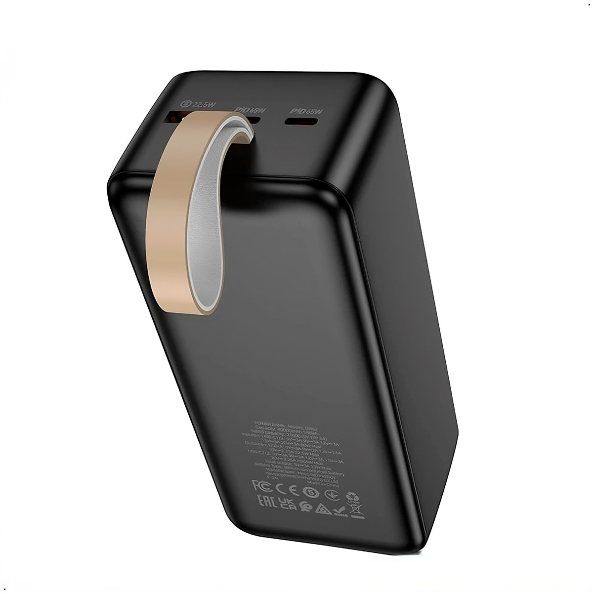 POWER BANK HOCO DB82 PORTATIL 65W CARGA RAPIDA DE 40.000MAH - 7