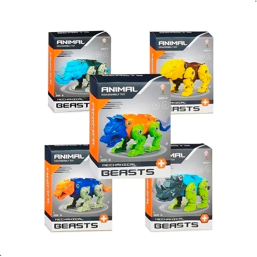 ROBOT DINOSAURIO, ANIMALES JUGUETE 5 EN 1 TRANSFORMACIÓN DINO ROBOT - 4