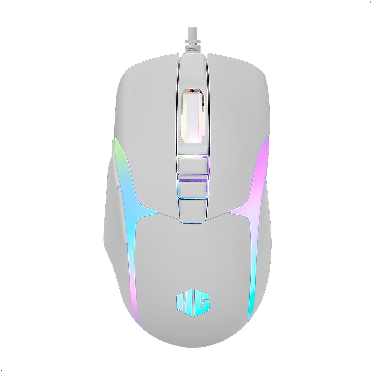 KIT MOUSE Y TECLADO HALION DAMON HA-K863C LUCES LED RGB - 5