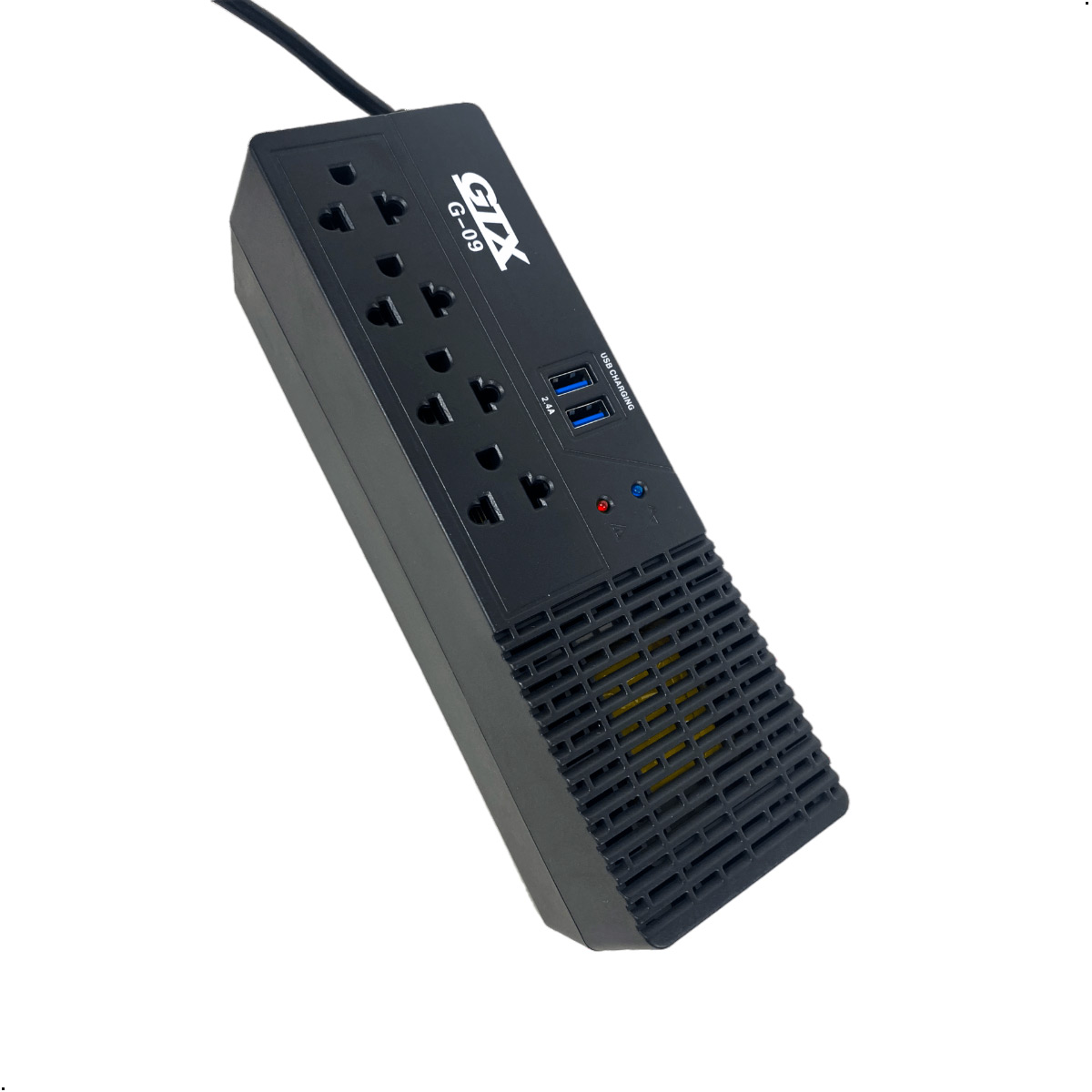 ESTABILIZADOR GTX G-09 1000VA/500W 4 SALIDAS CABLE DE 1.1MTS - 3