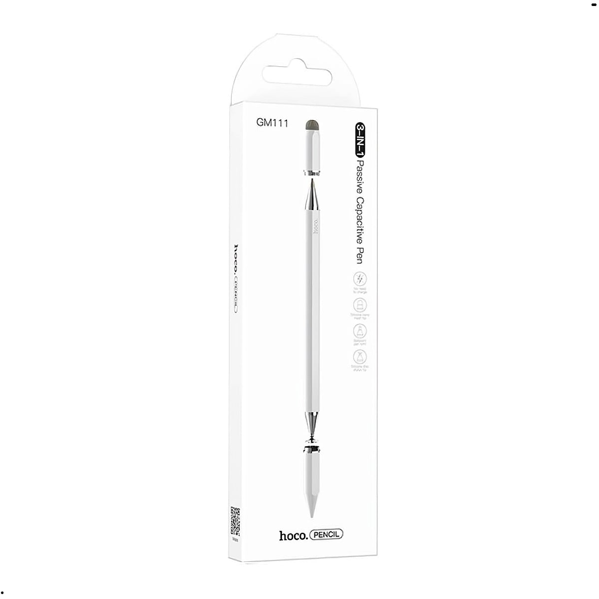 LÁPIZ DIGITAL TACTIL OPTICO PEN TOUCH 3 EN 1 HOCO GM111 - 6