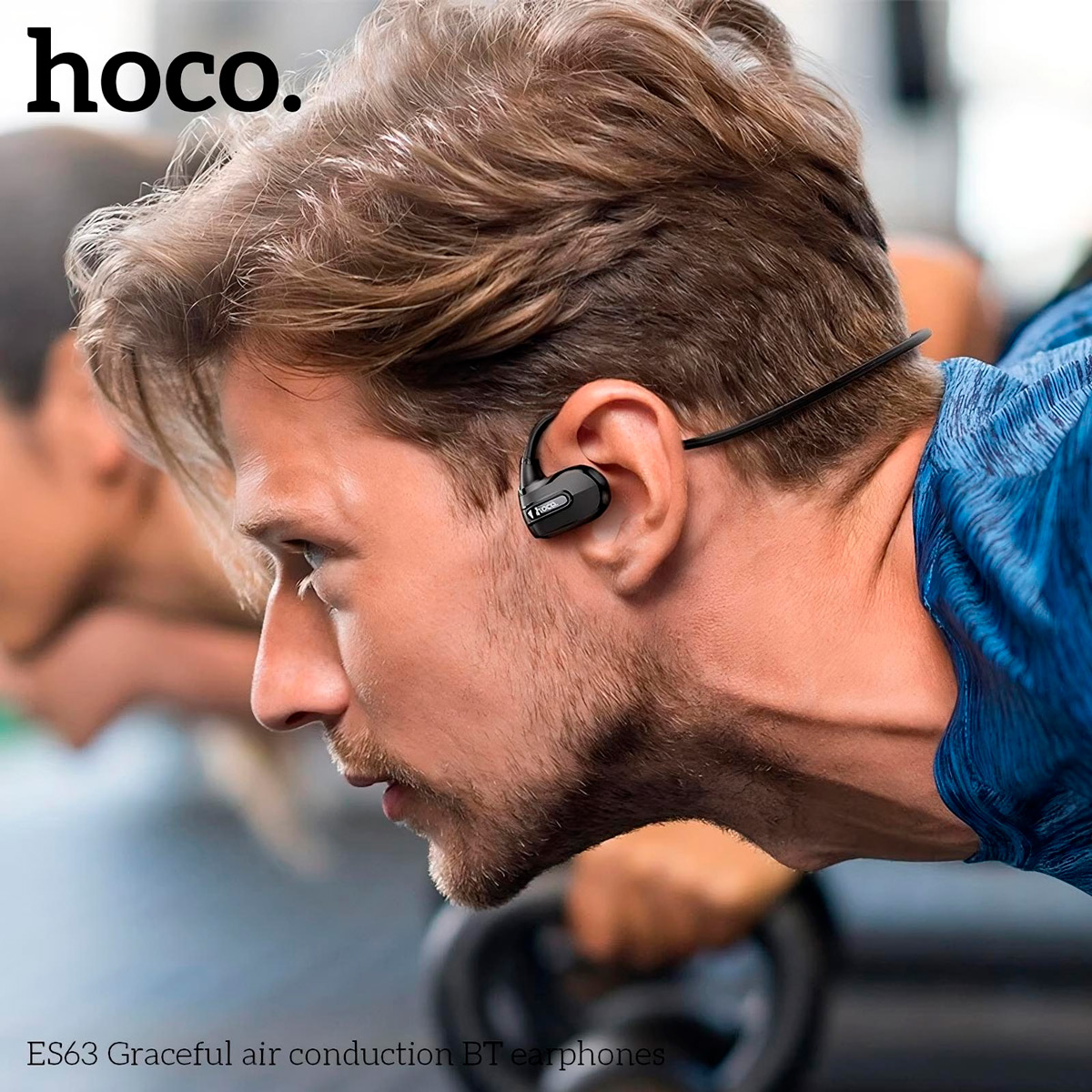 AURICULARES DEPORTIVOS HOCO ES63 BLUETOOTH 5.3 DURACION 8H - 9