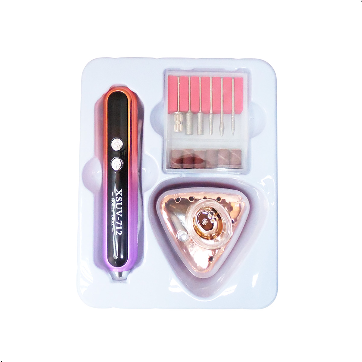 TORNO PULIDOR DE UÑAS XSUV-712 35000 RPM 15W INALAMBRICO - 6