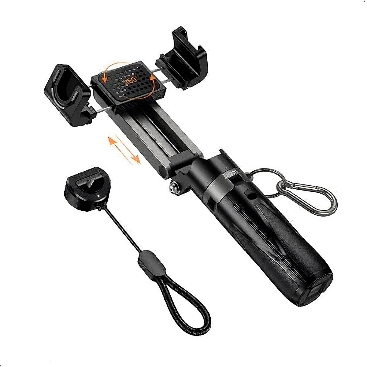PALO SELFIE TRIPODE INALÁMBRICO DE ALUMINIO HOCO K27 BLUETOOTH 5.2 - 8