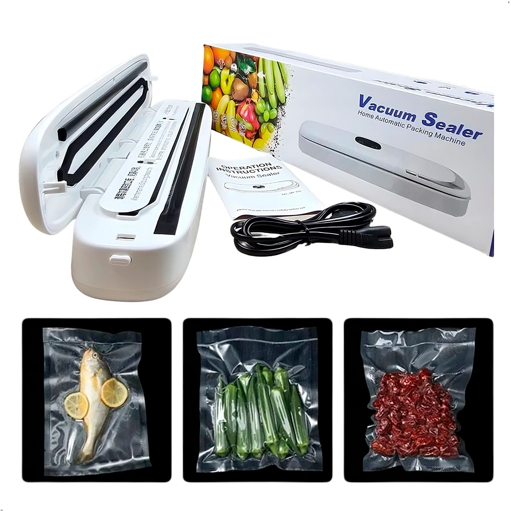 SELLADORA DE BOLSA AL VACÍO MK-801 PARA ALIMENTOS PANTALLA DIGITAL - 6