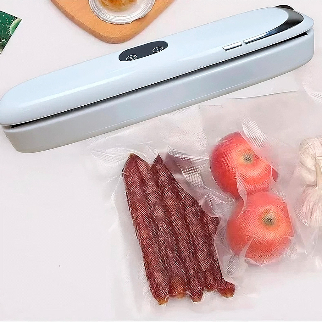 SELLADORA DE BOLSA AL VACÍO MK-801 PARA ALIMENTOS PANTALLA DIGITAL - 7